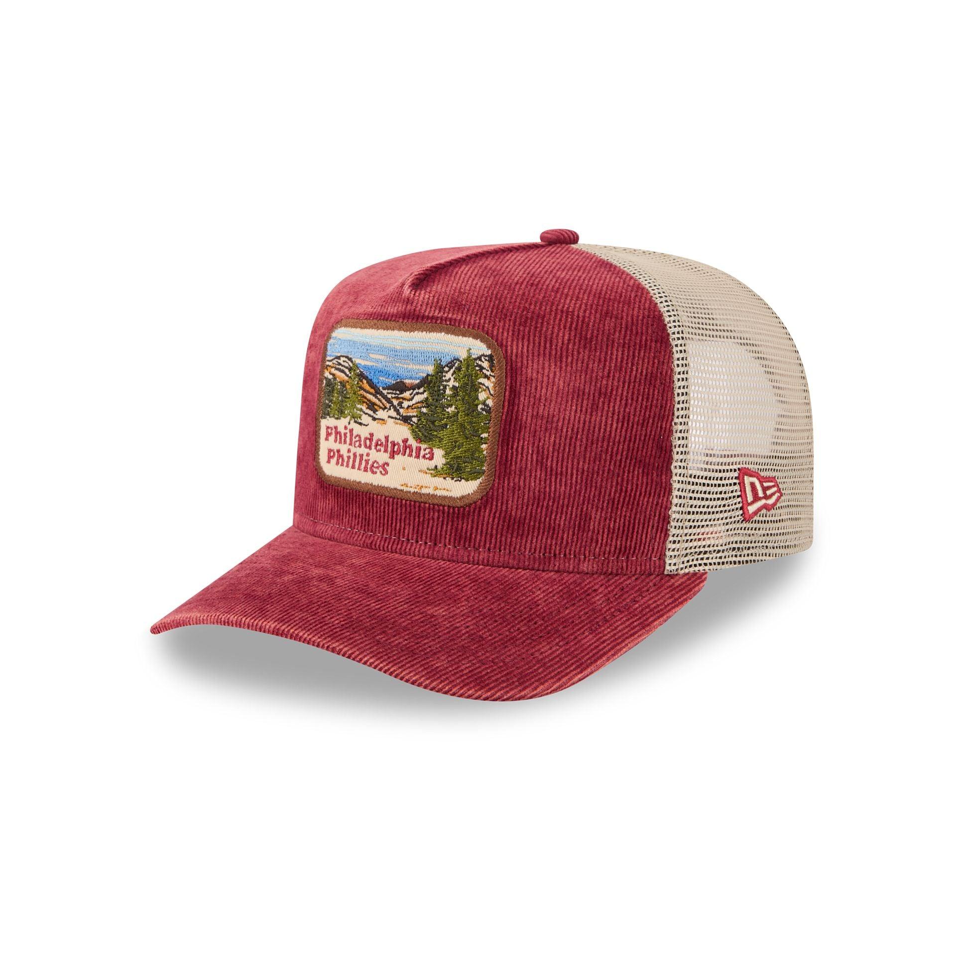 Philadelphia Phillies Vintage Landscape 9FIFTY A-Frame Trucker Hat Male Product Image