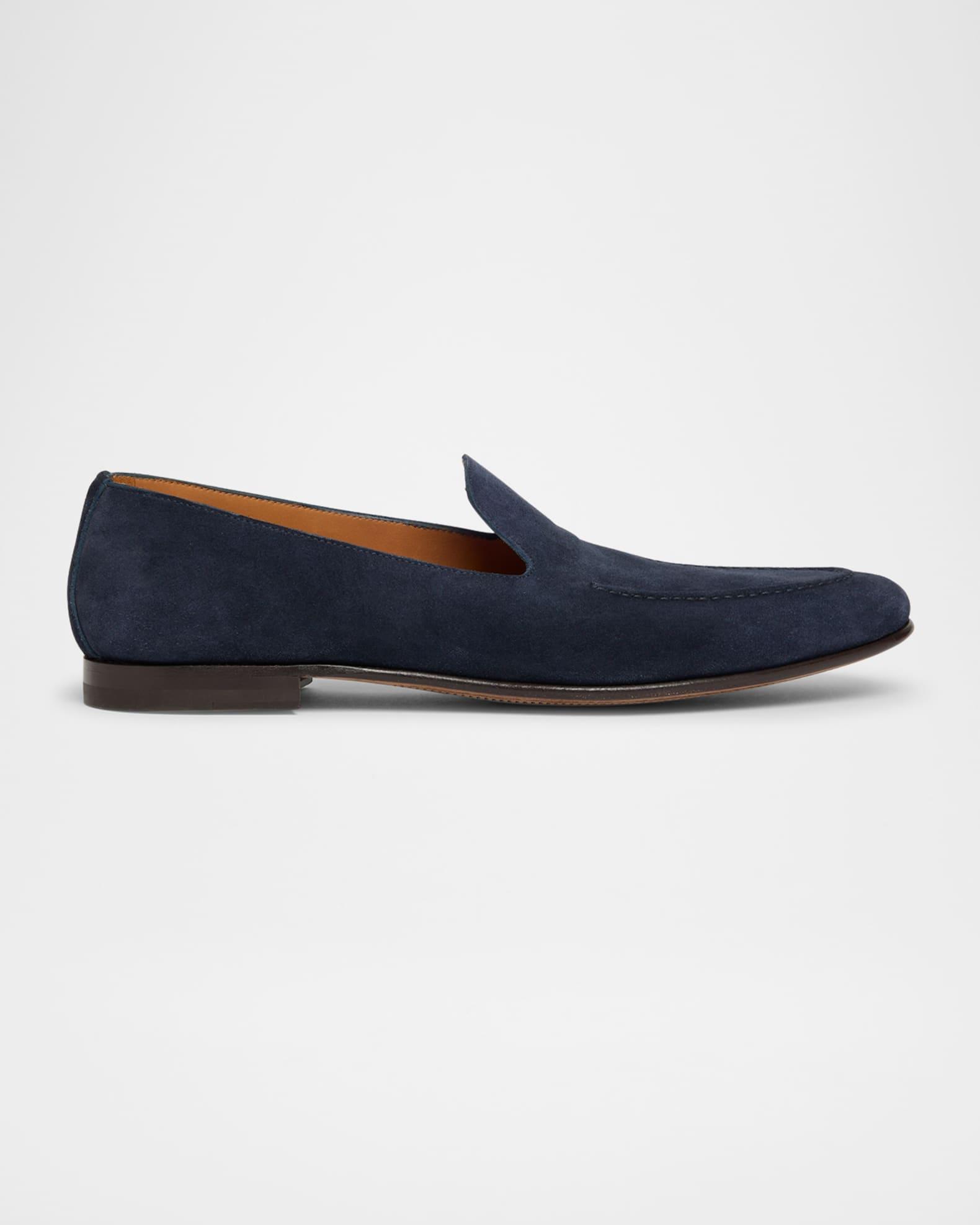 Men's Suede Loafers Product Image
