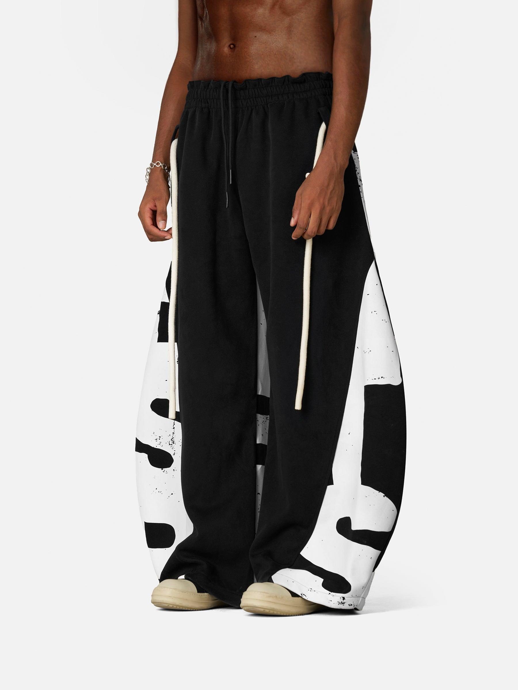 Aelfric Eden Graffiti Super Baggy Barrel Sweatpants Product Image
