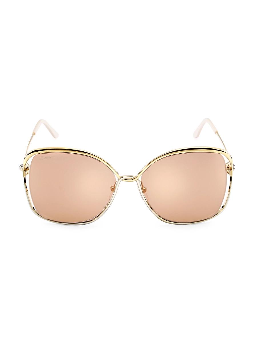 Womens 61MM Square Sunglasses Product Image