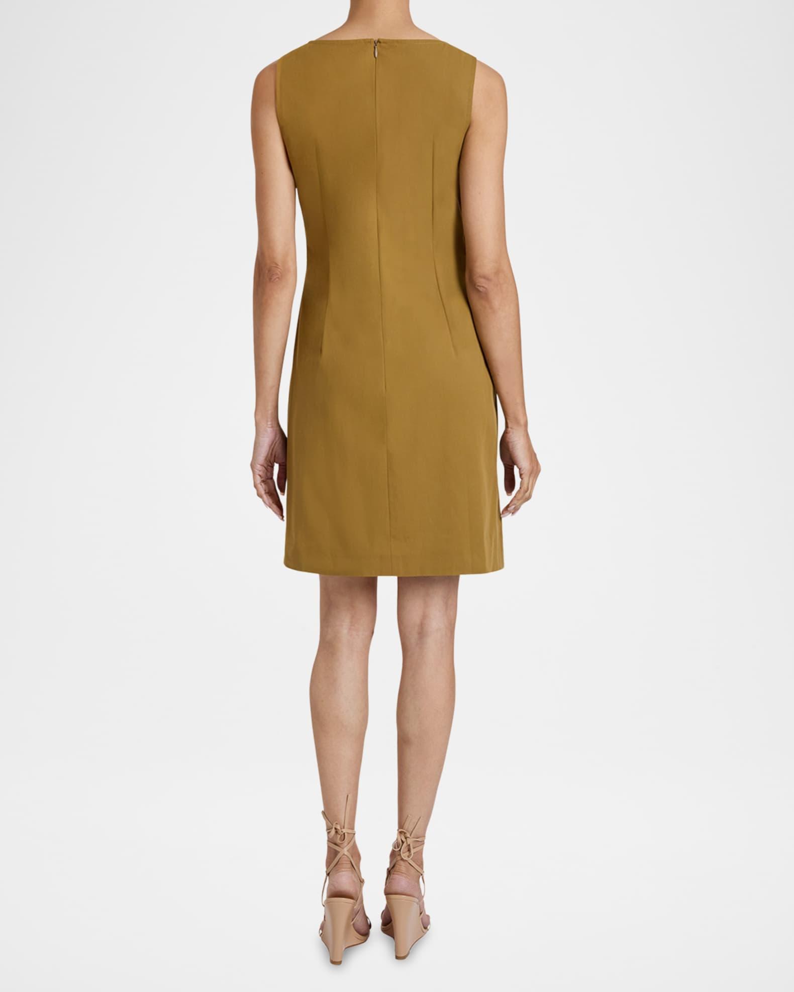 Dee Double-Breasted Stretch Cotton Dress Product Image