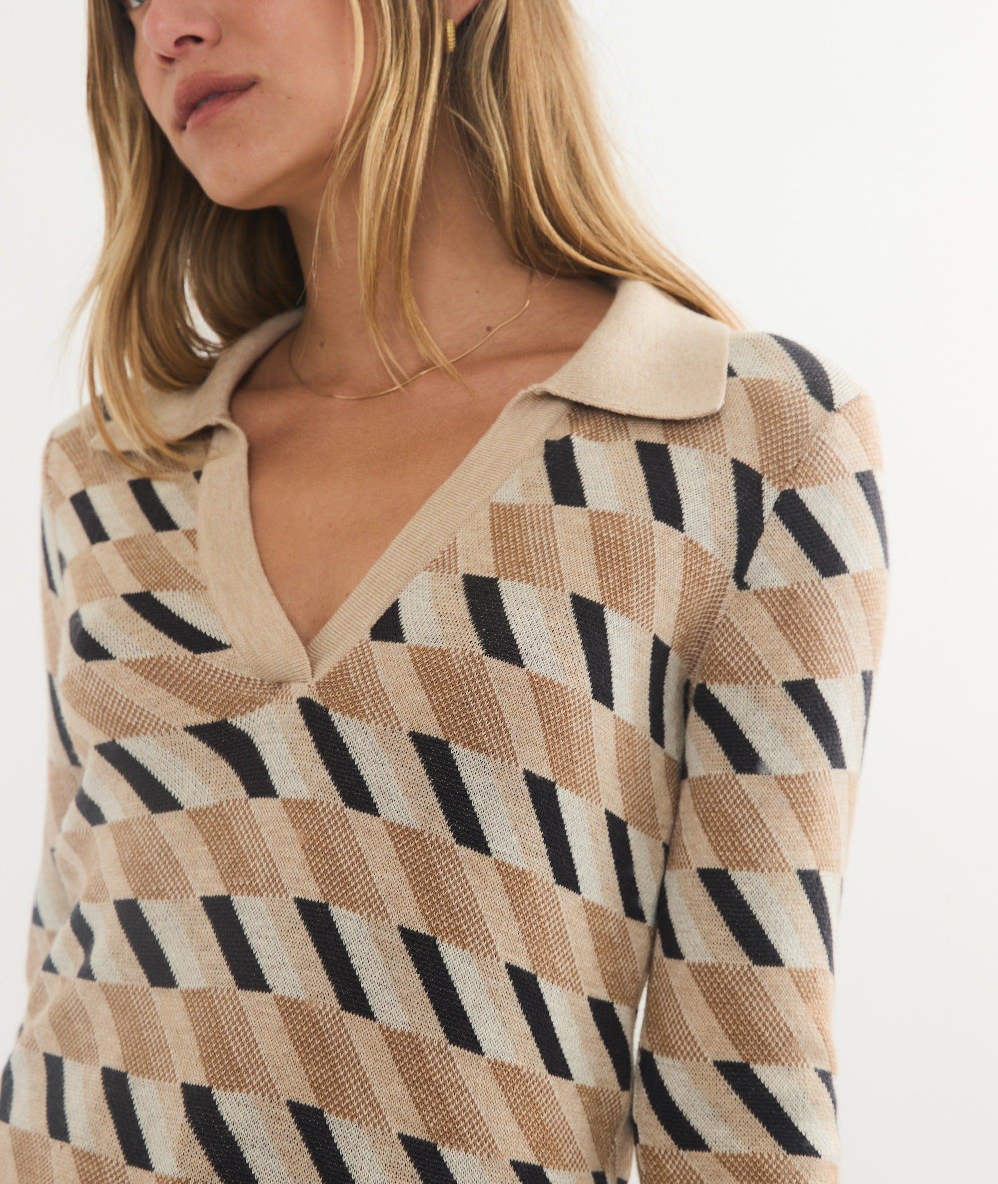 Morgan Sweater Polo Product Image