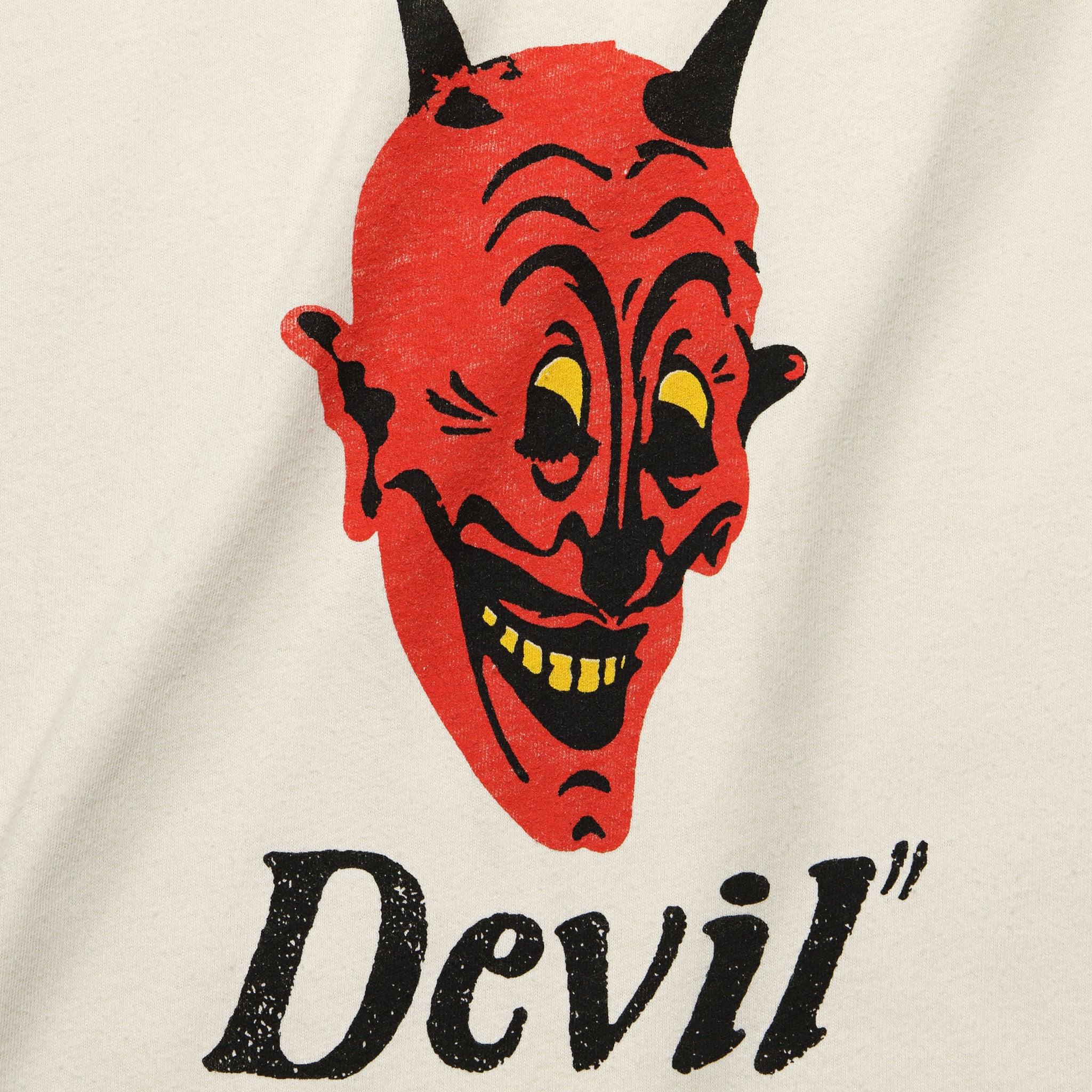 Lucky Devil Tee - Vintage White Product Image