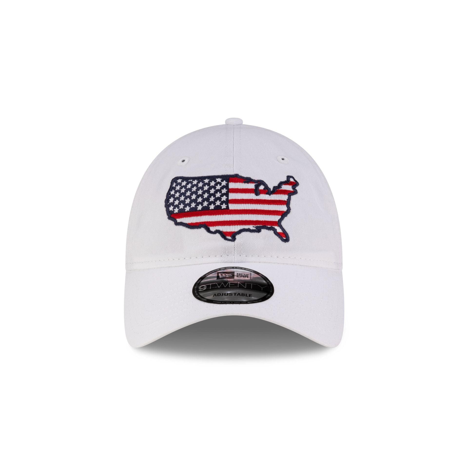 New Era Cap USA Country White 9TWENTY Adjustable Hat Male Product Image