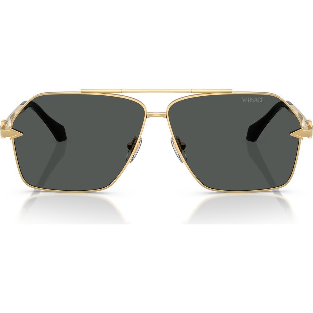 Mens GV One 57MM Pilot Sunglasses Product Image