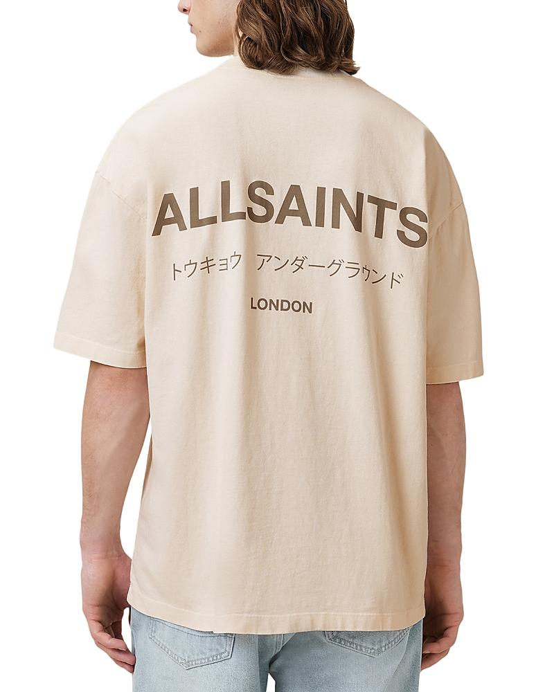 Allsaints Underground Organic Cotton Logo Graphic Tee Product Image