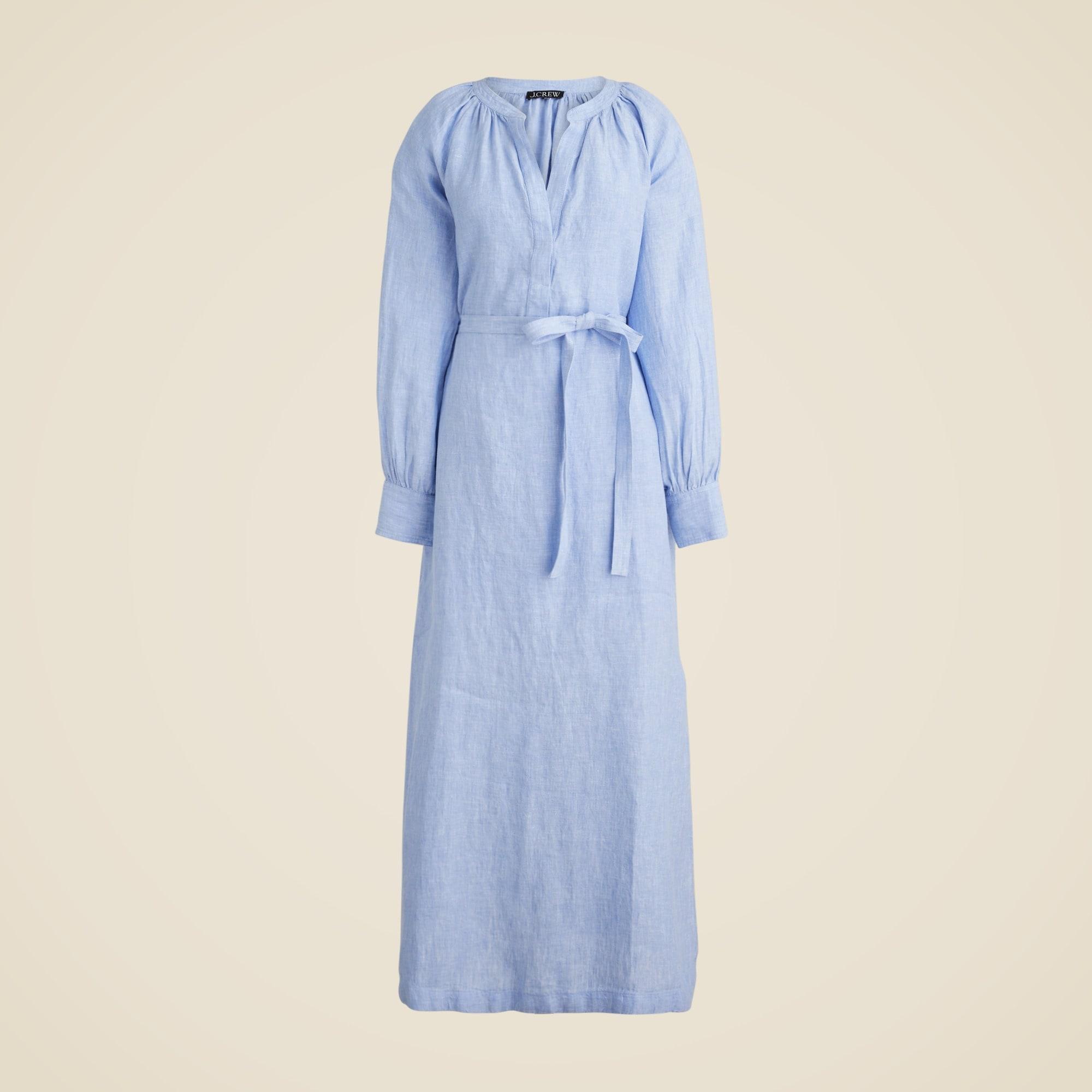Cabana dress in linen Product Image