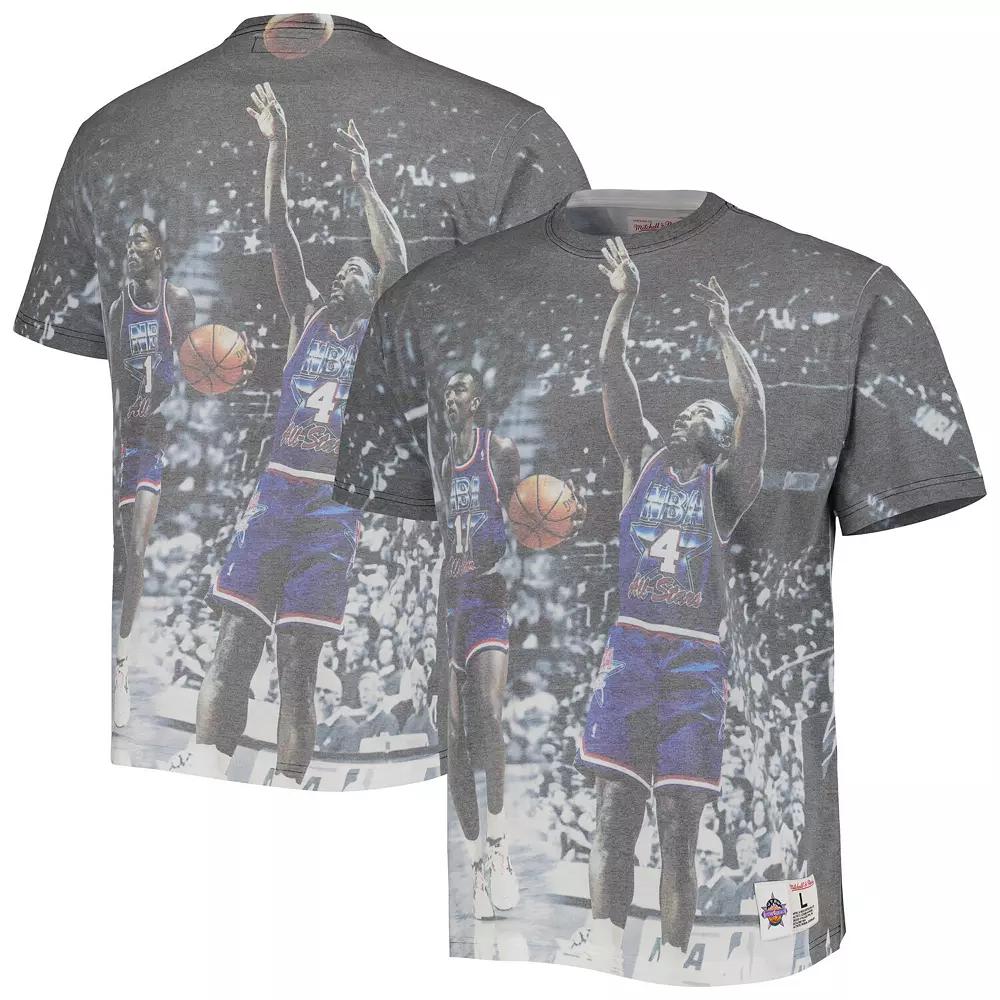 Men's Mitchell & Ness Detroit Pistons Above the Rim Graphic T-Shirt,  Product Image