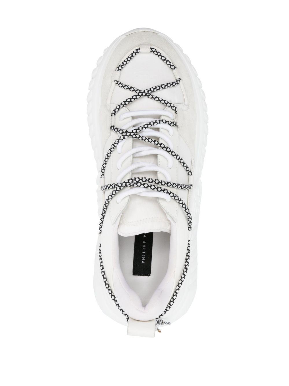 suede-panelling low-top sneakers Product Image