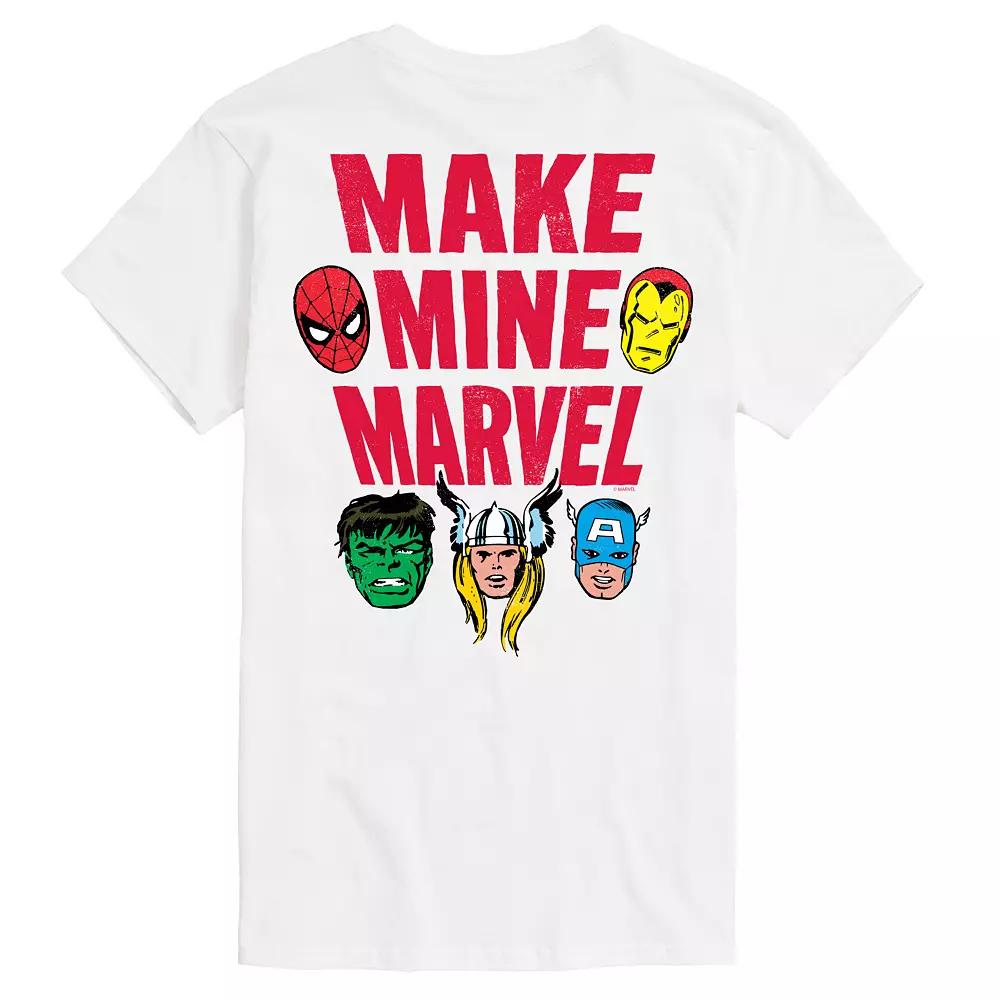 Big & Tall Marvel Make Mine Marvel Vintage Graphic Tee, Men's,  Product Image