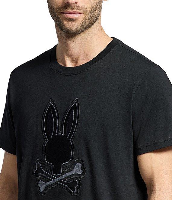 Psycho Bunny New Castle Graphic Short Sleeve Large Embroidered Logo T-Shirt Product Image