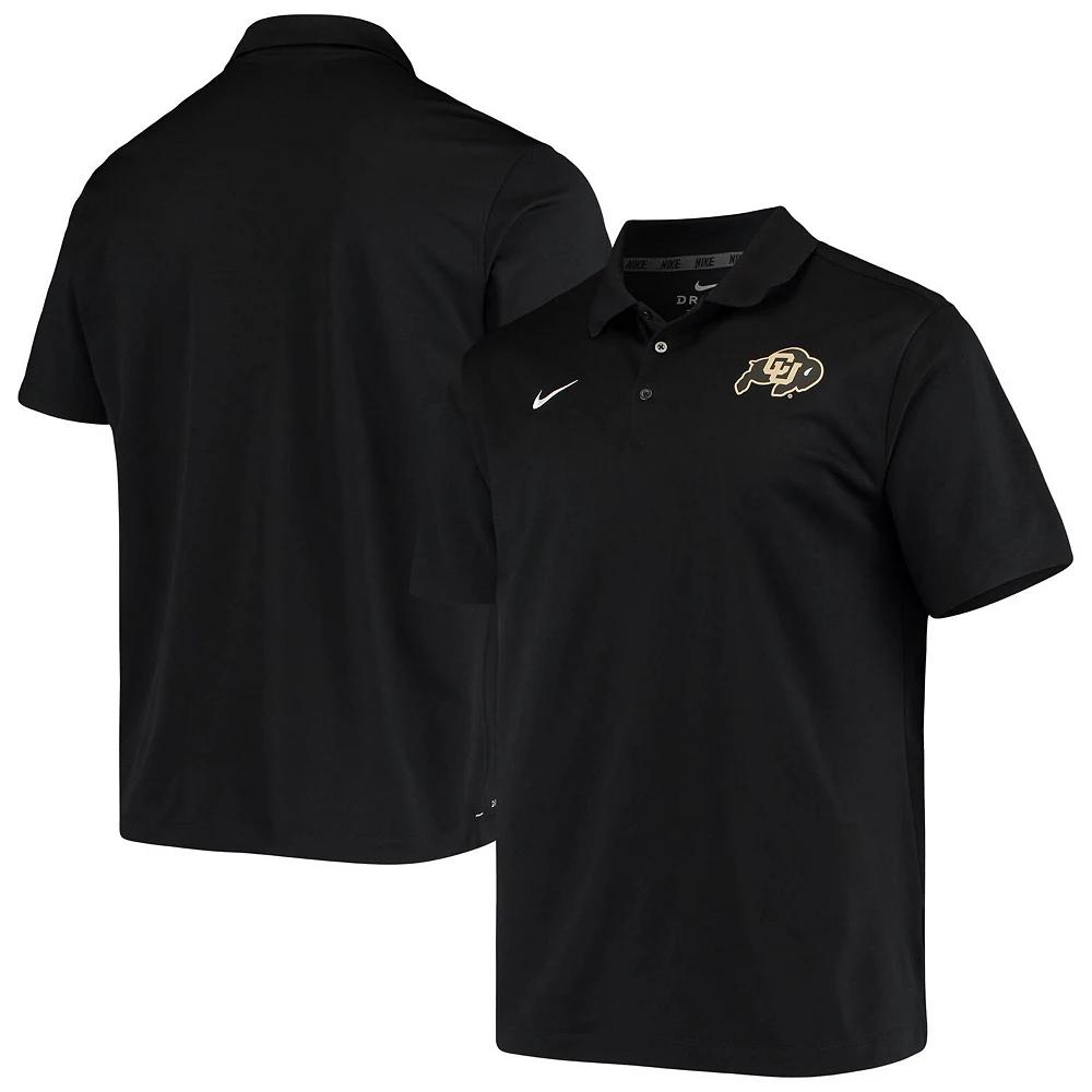 Men's Nike Black Colorado Buffaloes Primary Logo Varsity Performance Polo, Size: XL Product Image