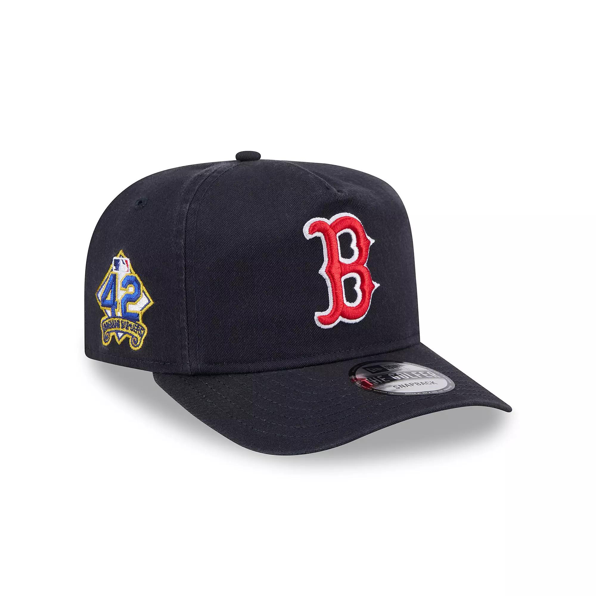 Men's New Era  Navy Boston Red Sox 2025 Jackie Robinson Day Golfer Adjustable Hat, Blue Product Image