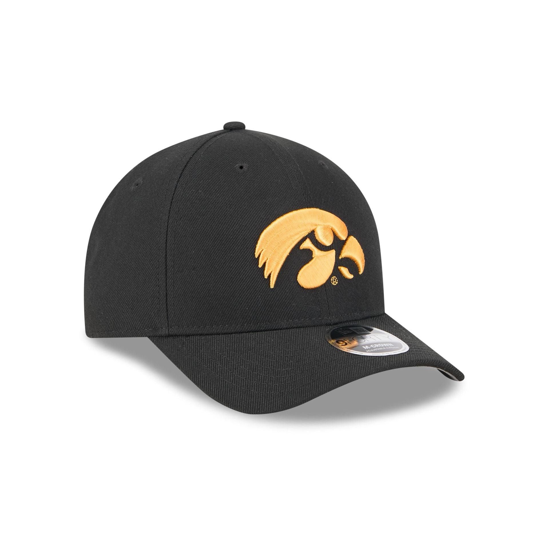 Iowa Hawkeyes Team 9FORTY M-Crown Snapback Hat Male Product Image