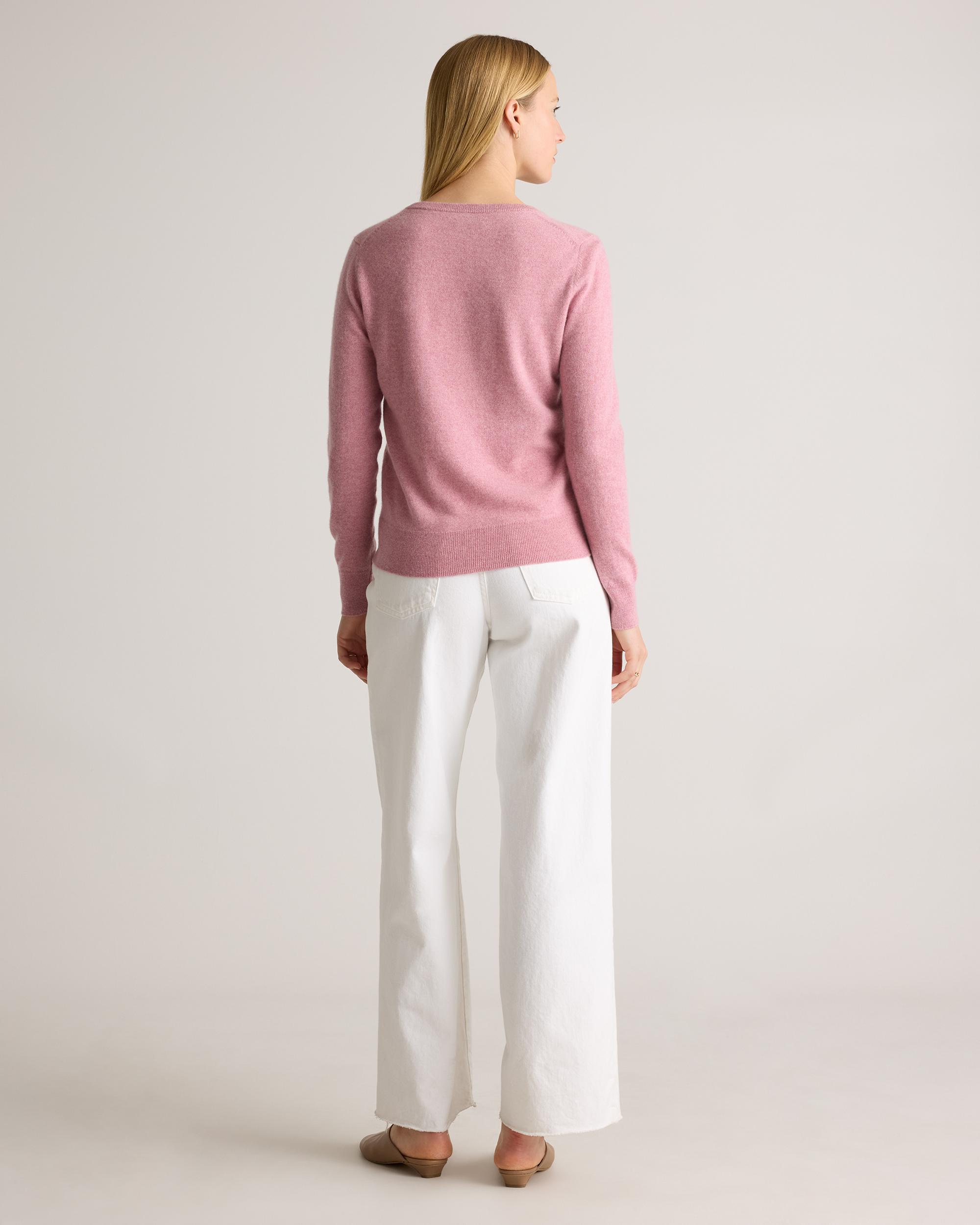 Quince | Women's Mongolian Cashmere V-Neck Sweater Size XL Product Image