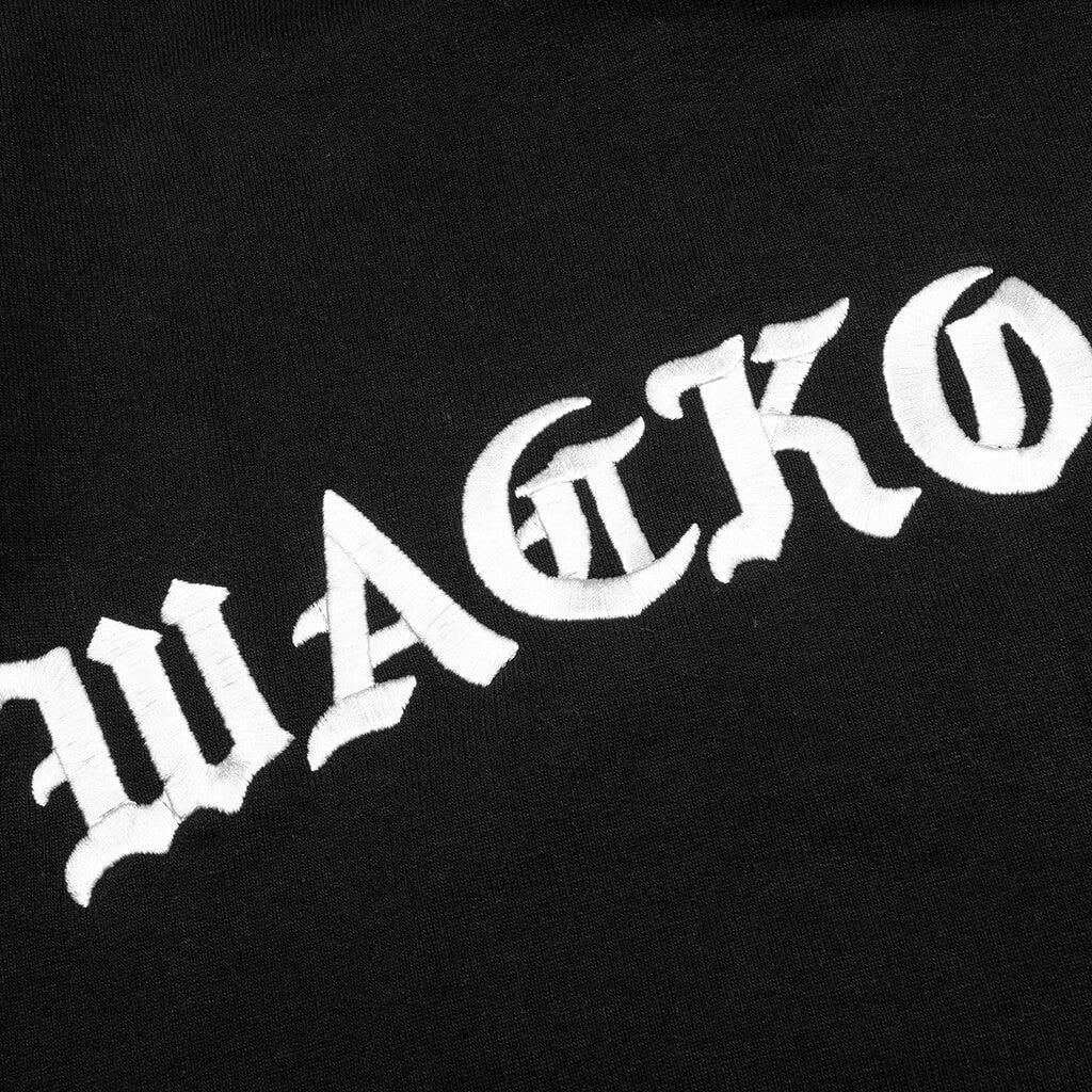 Heavy Weight Pullover Hooded Sweat Shirt Type-2 - Black Male Product Image