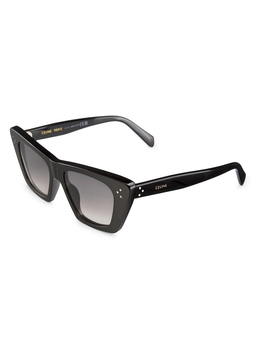 Mens DiorOblique S2I 52MM Rectangular Sunglasses Product Image
