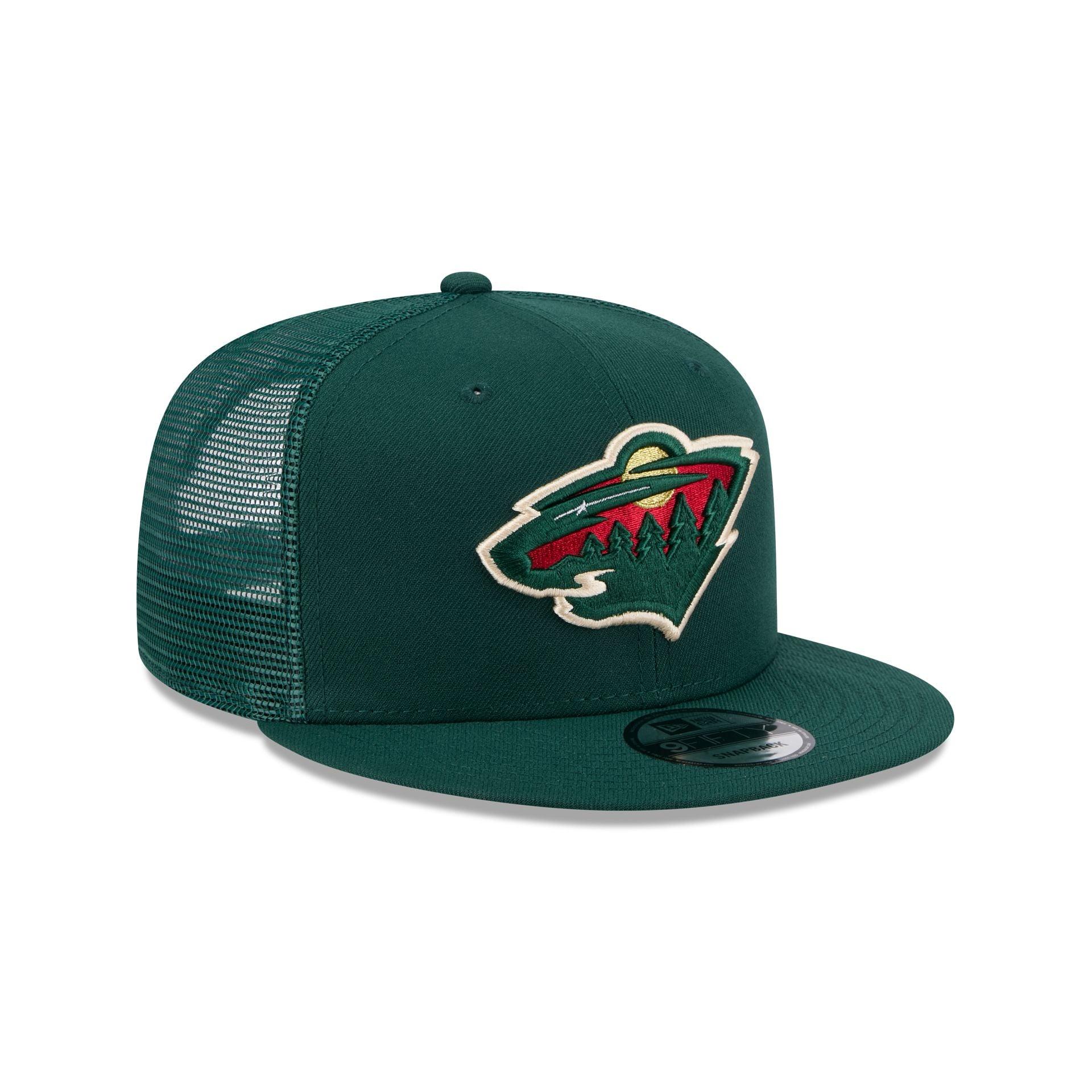Minnesota Wild Team Tag 9FIFTY Trucker Hat Male Product Image