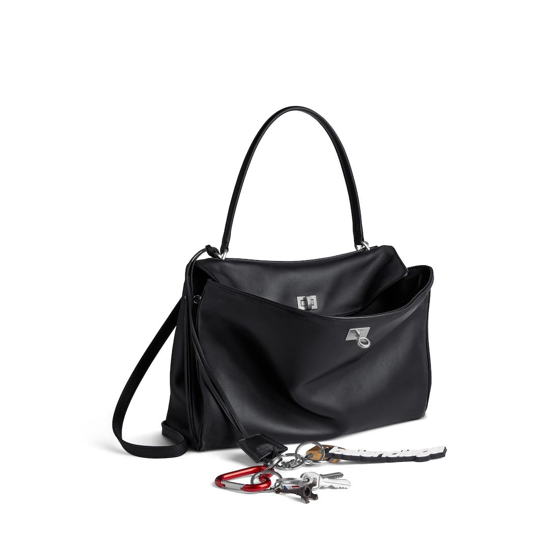 Women's Rodeo Handbag Medium With One Charm in Black Product Image