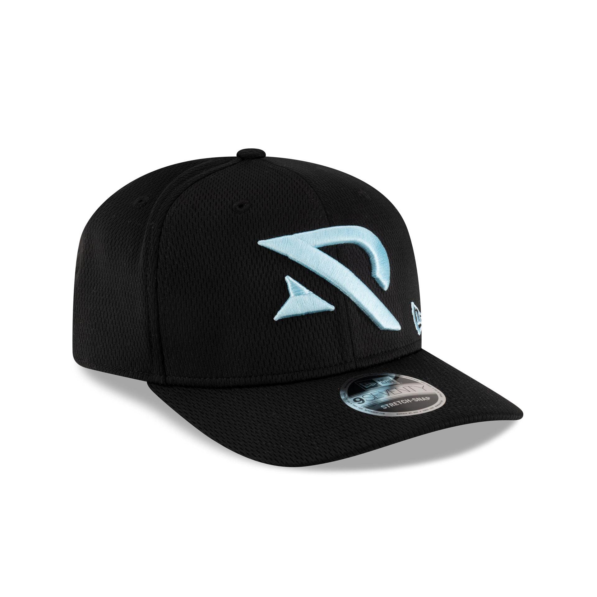 Arlington Renegades Black 9SEVENTY Stretch-Snap Hat Male Product Image