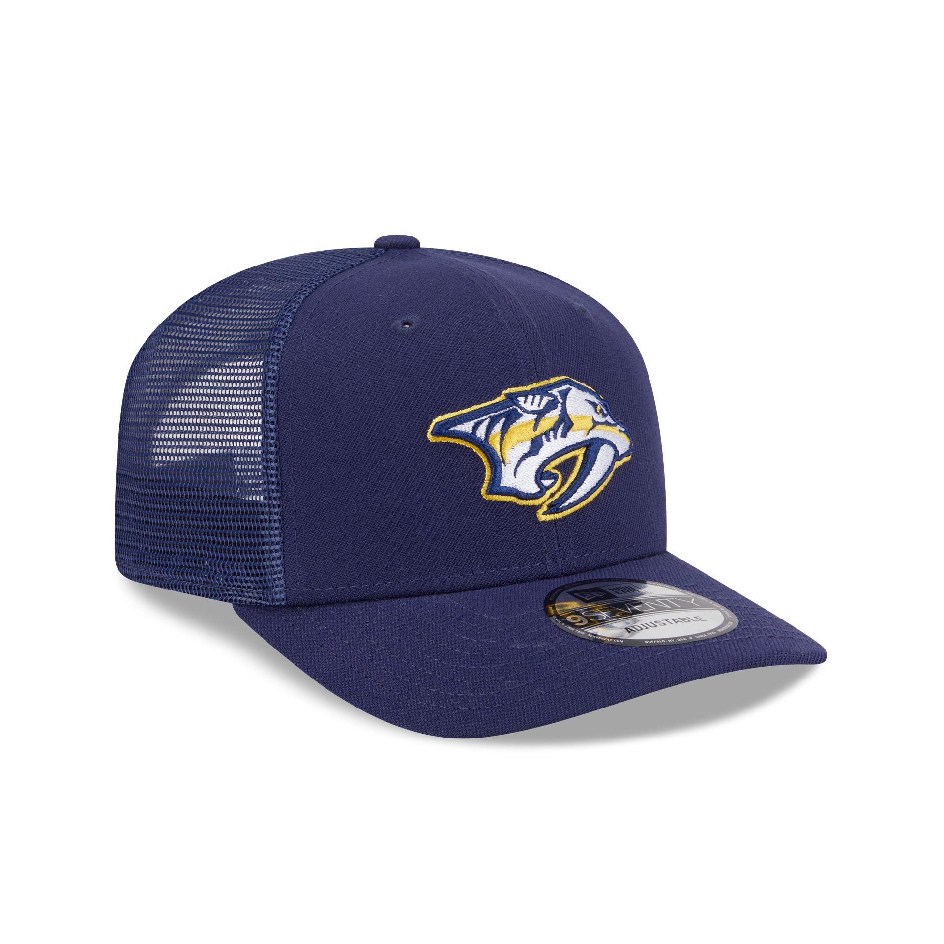 Nashville Predators Simple 9SEVENTY Trucker Hat Male Product Image