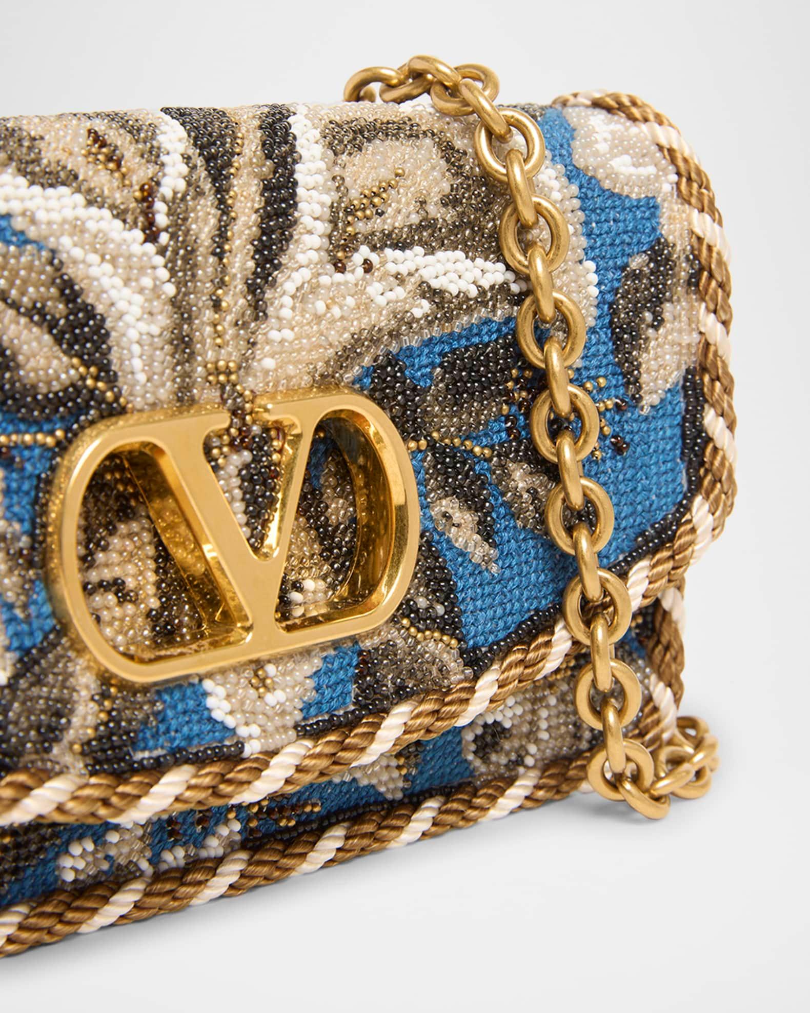 Vain Small Floral Beaded Clutch Bag Product Image