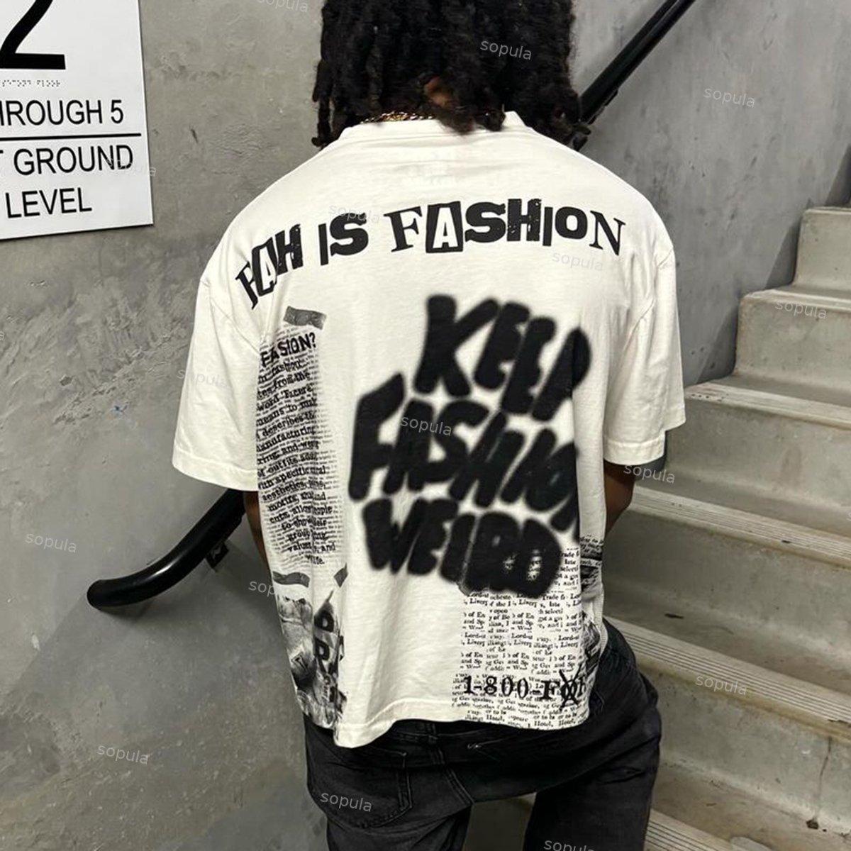 Street Business After Hours Keep Fashion Weird Graphics T-Shirt Product Image