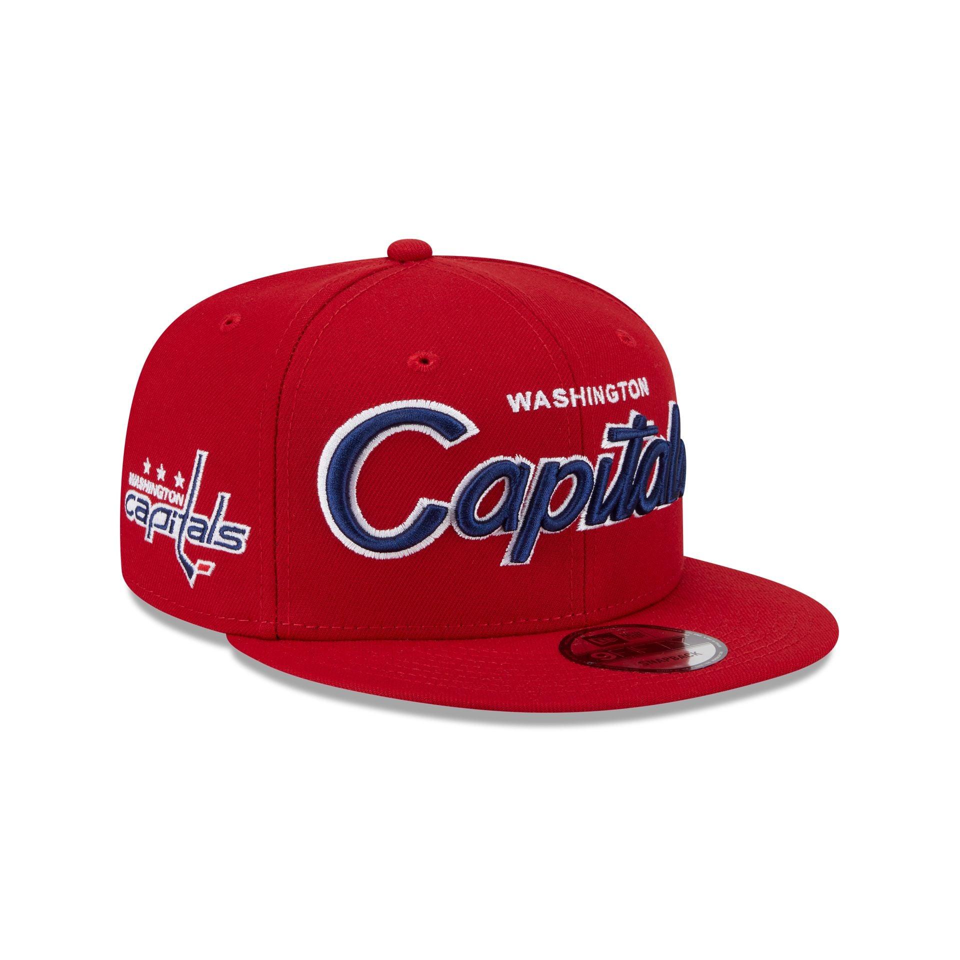 Washington Capitals Script 9FIFTY Snapback Hat Male Product Image