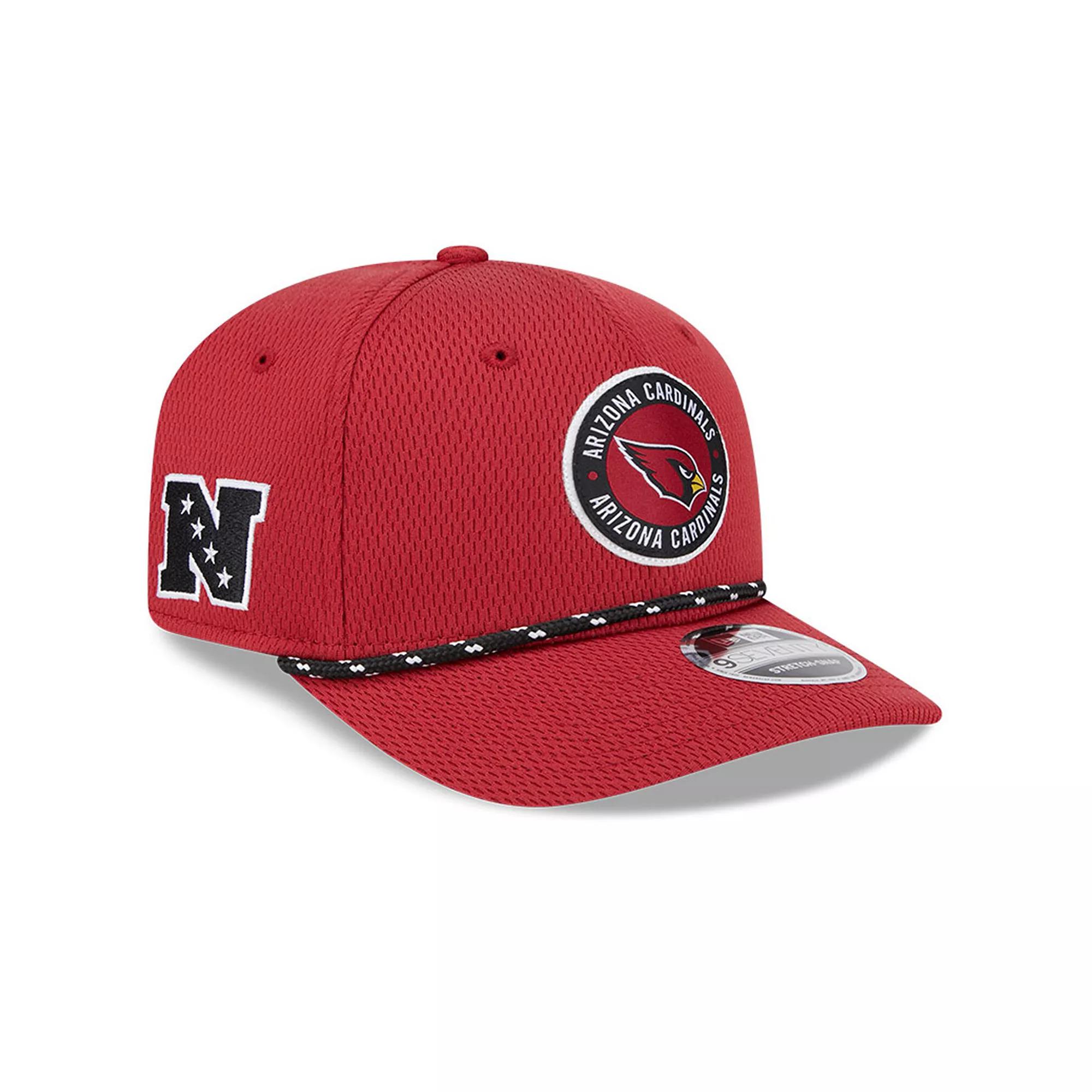 Men's New Era Cardinal Arizona Cardinals 2024 Sideline 9SEVENTY Stretch-Snap Hat, Red Product Image