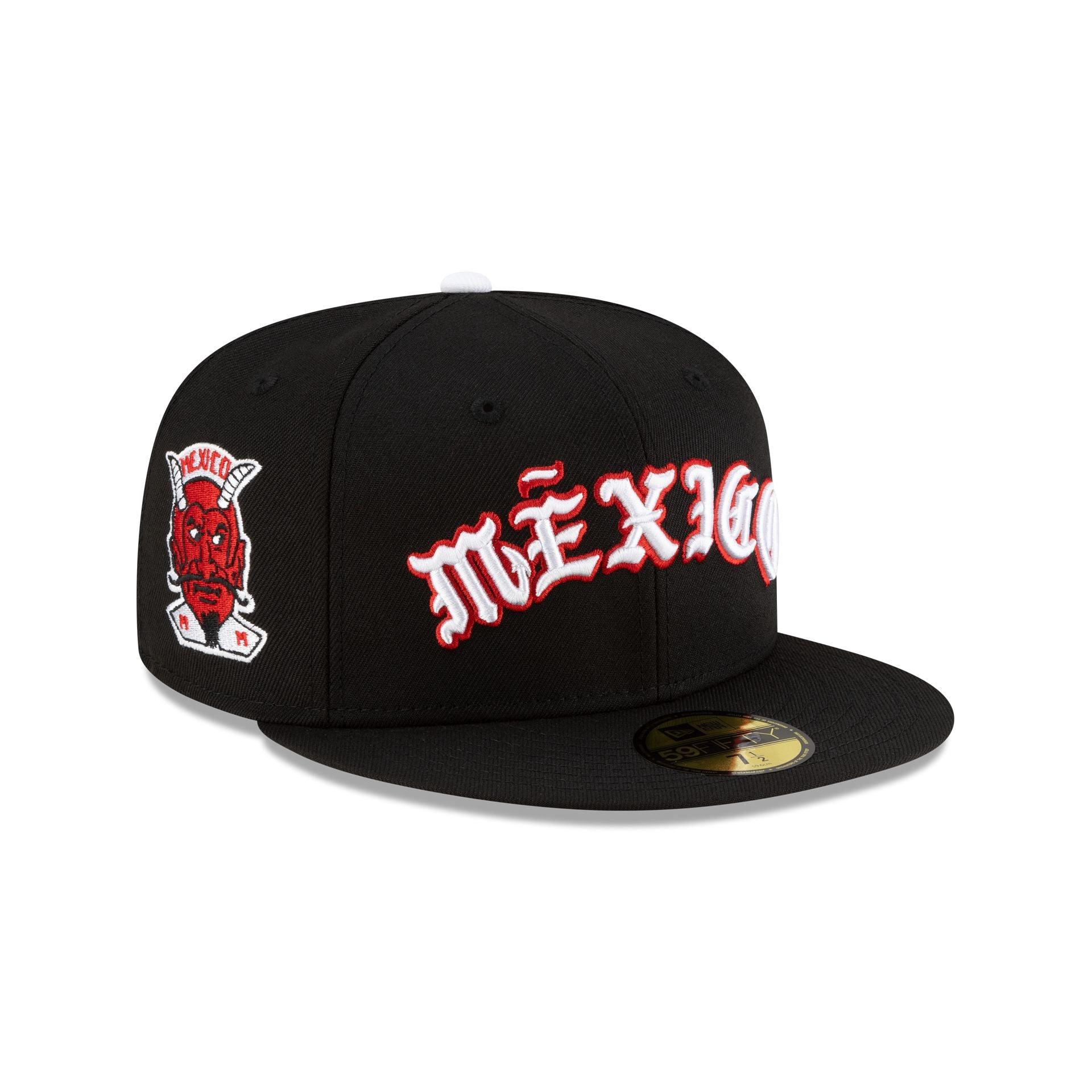 Born x Raised x Diablos Rojos del México Sidepatch 59FIFTY Fitted Hat Male Product Image