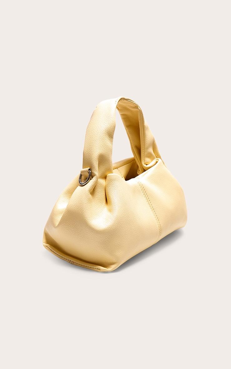  Butter Cream Slouchy Mini Pu Handbag Product Image