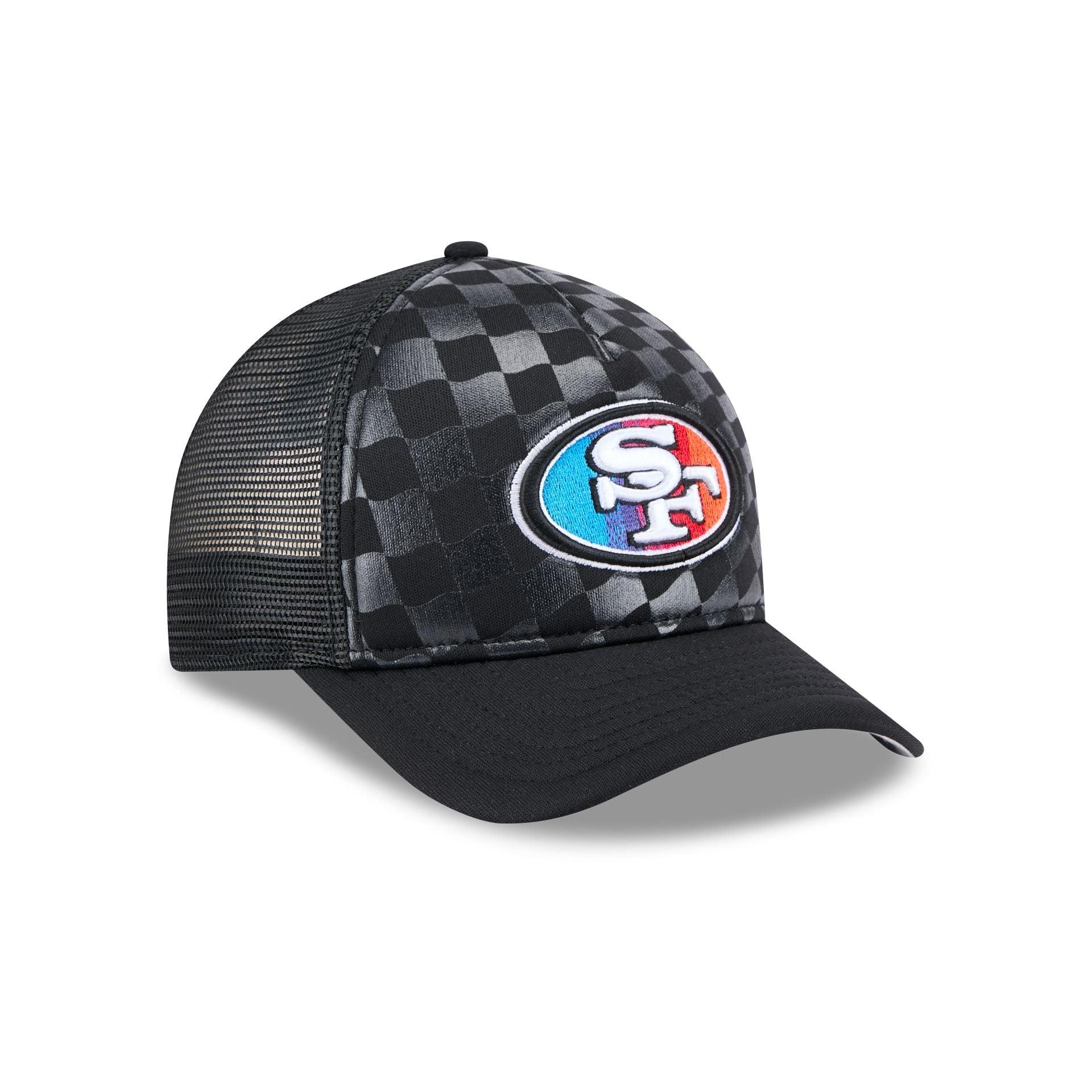 San Francisco 49ers Gradient Raceway 9FORTY M-Crown A-Frame Trucker Hat Male Product Image
