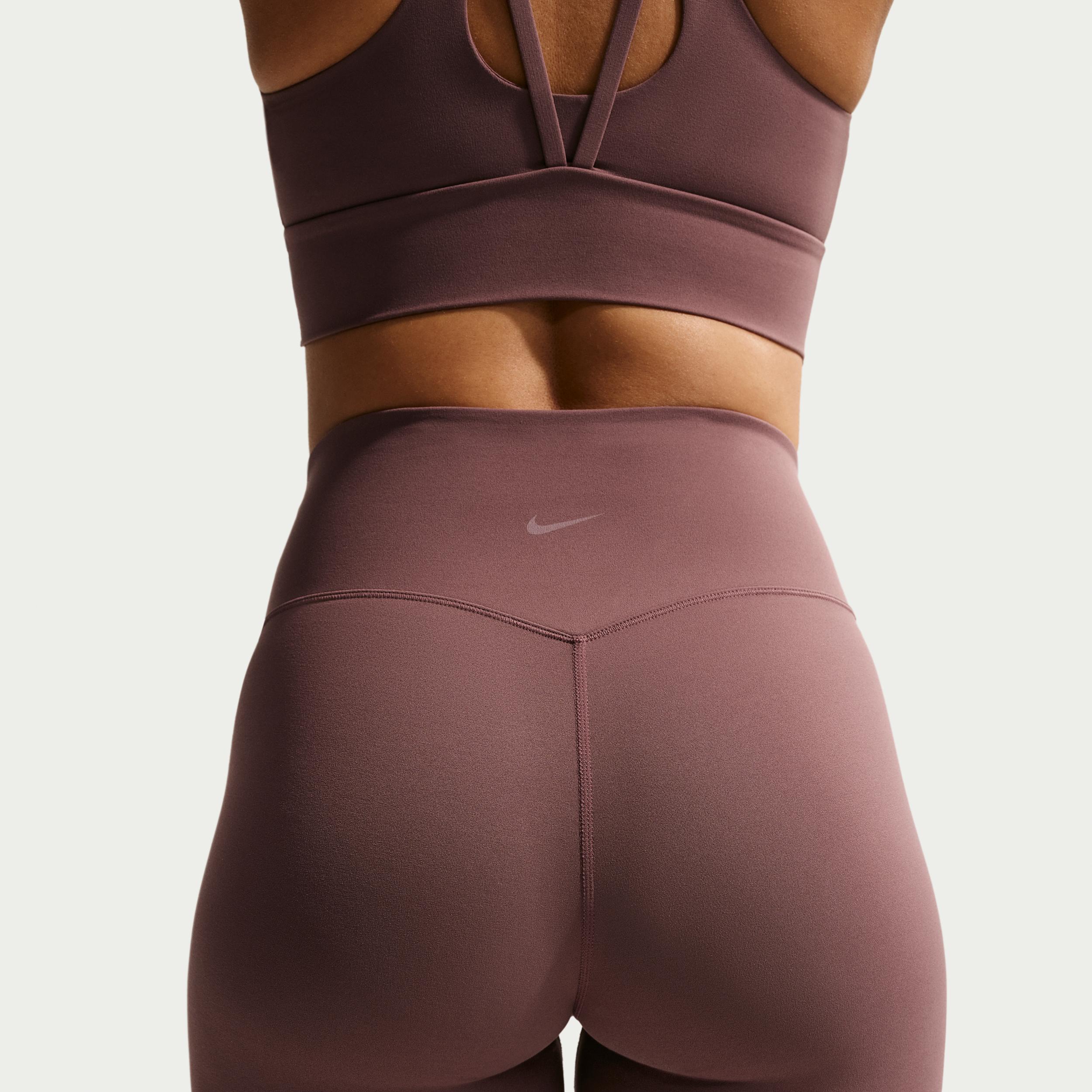 Nike Women's Zenvy High-Waisted Flared Leggings with No Front Seam Product Image