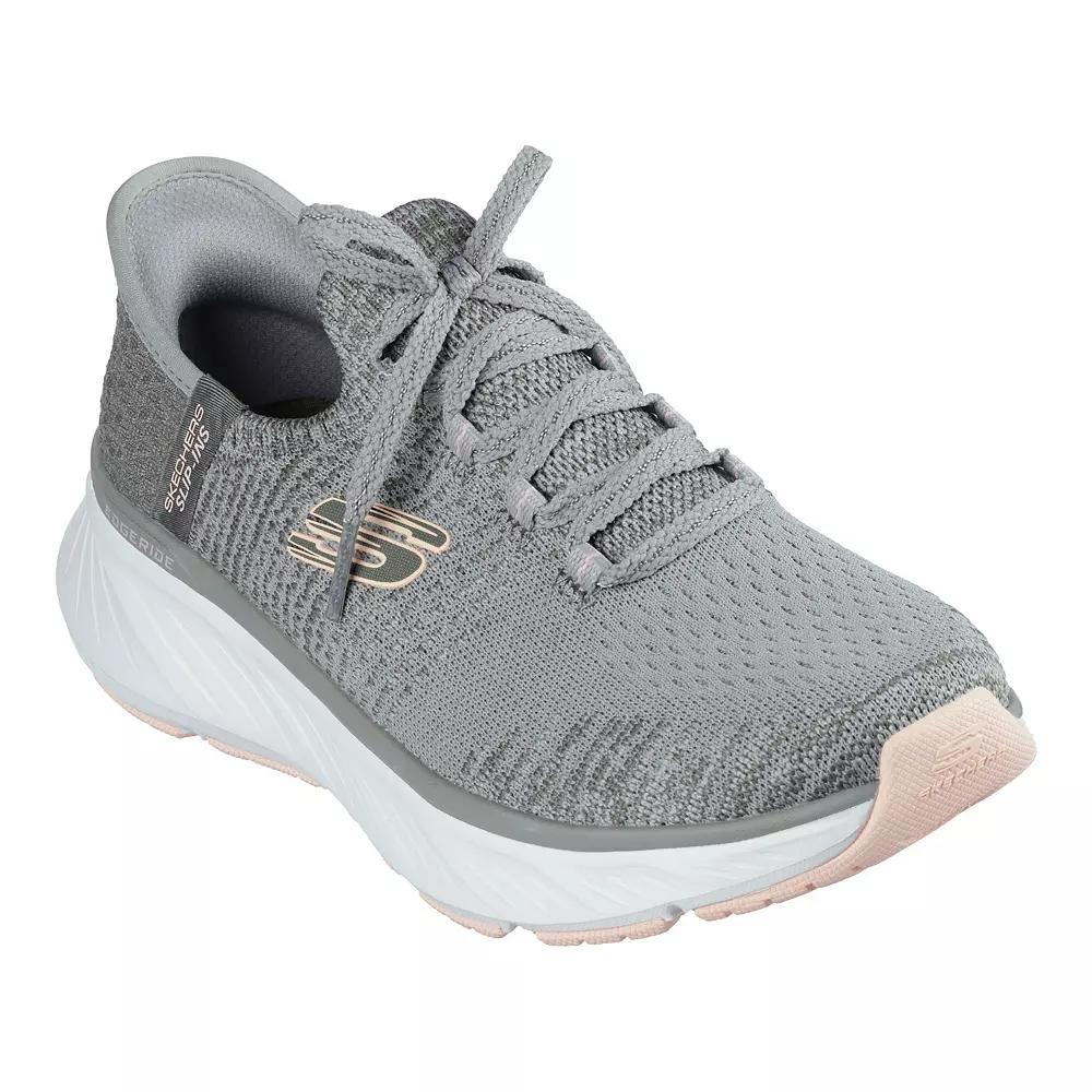 Skechers Hands Free Slip-ins® Edgeride Women's Sneakers, Size: 6, Green Orange Product Image