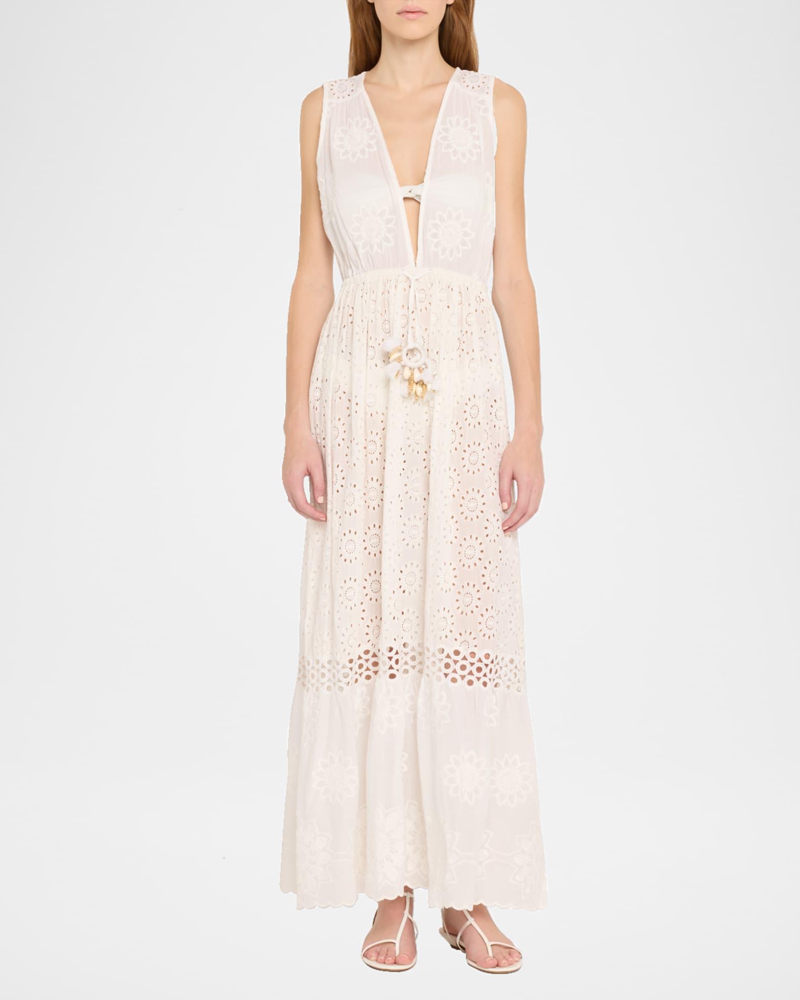 Paxton Embroidered Maxi Dress Product Image