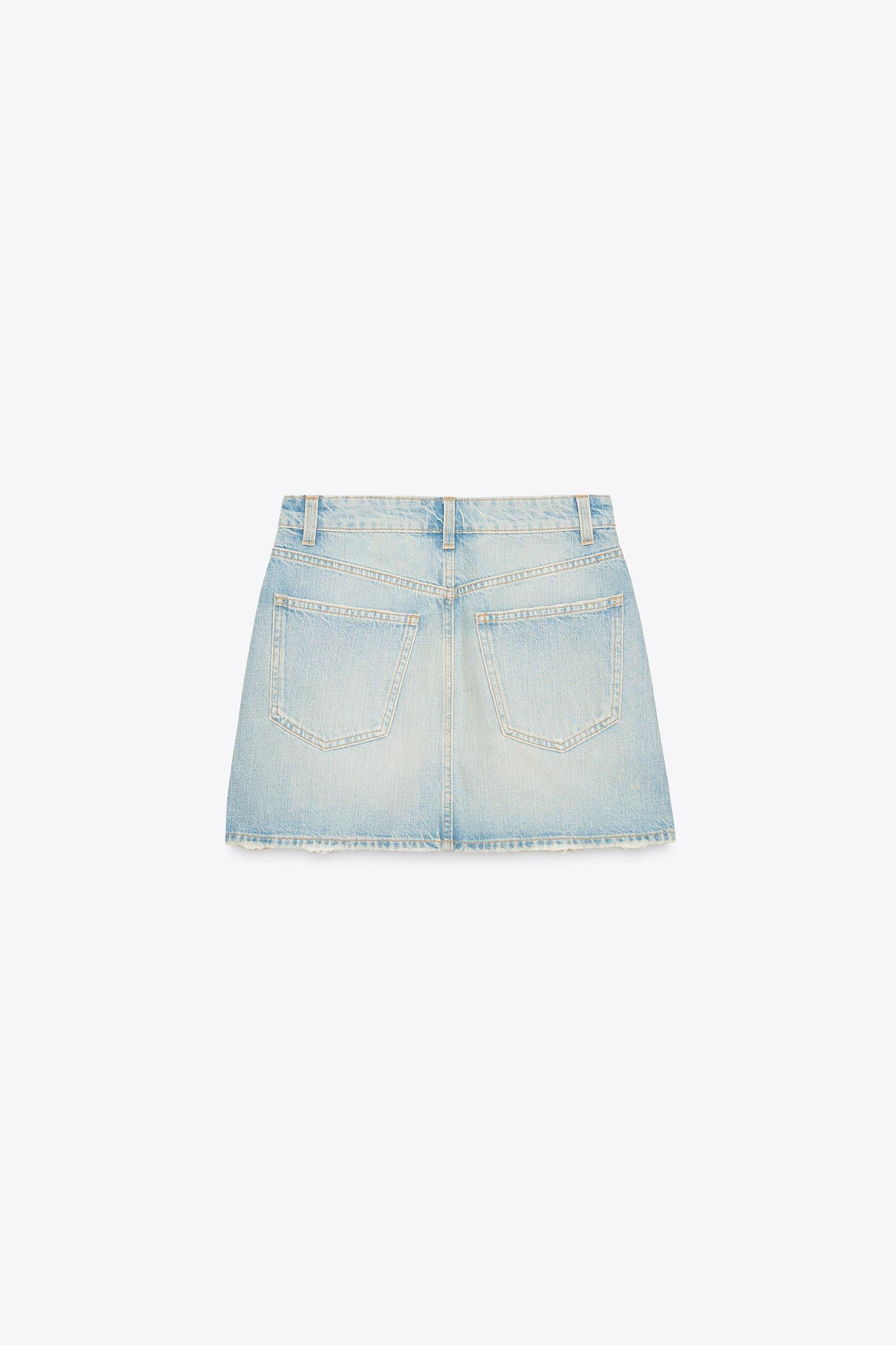 TRF DENIM MINI SKIRT Product Image