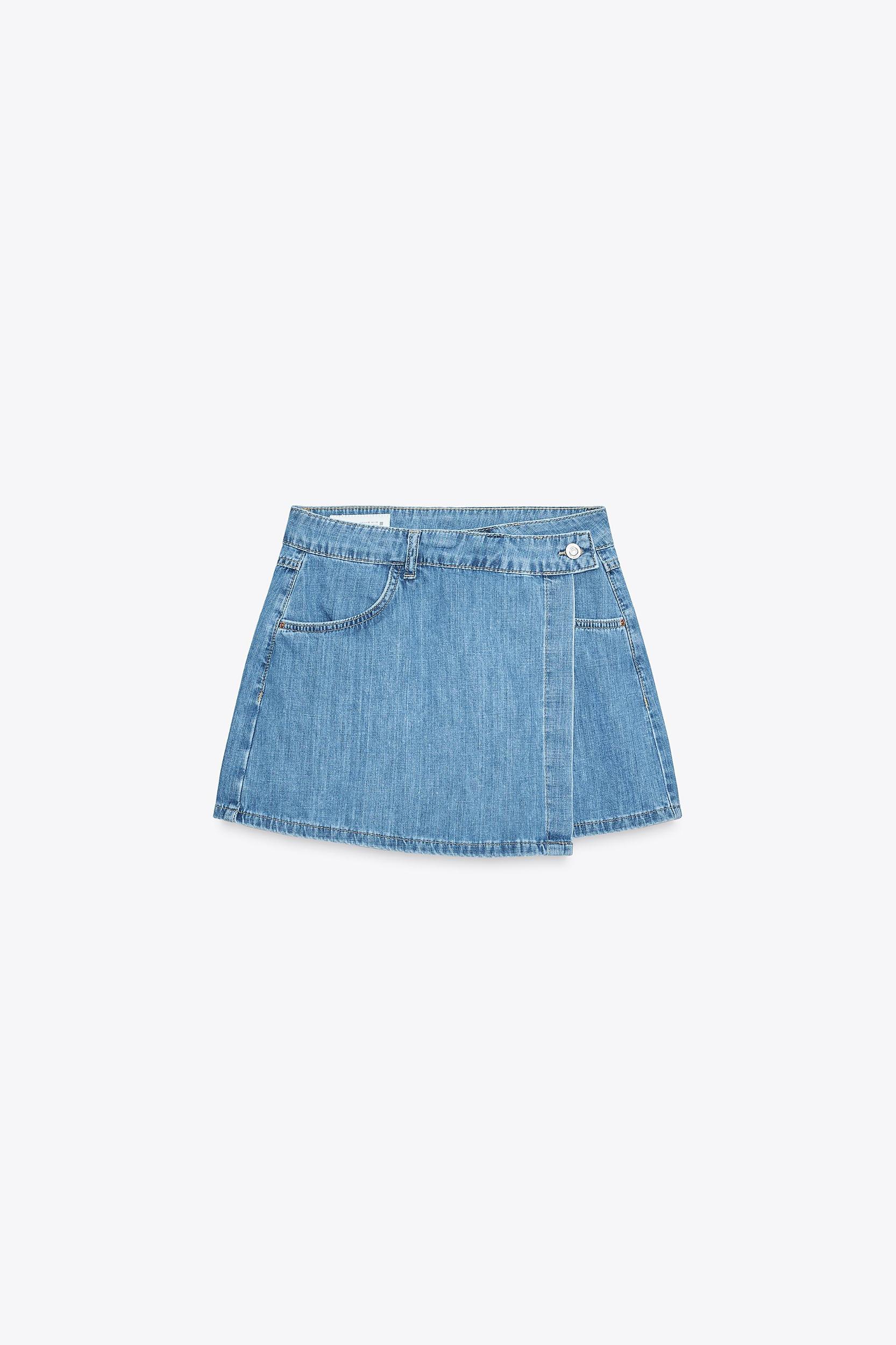 Z1975 DENIM WRAP SKORT Product Image