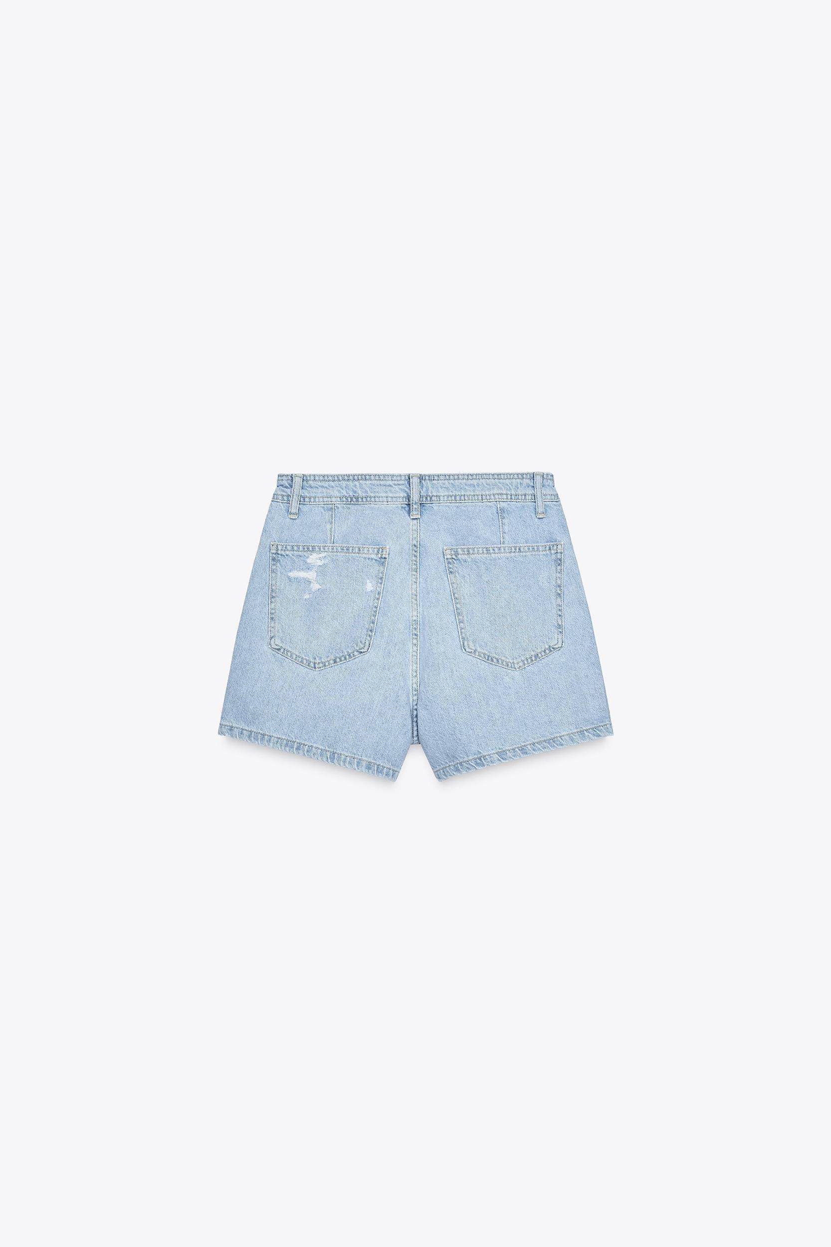 Z1975 RIPPED DENIM SKORT Product Image