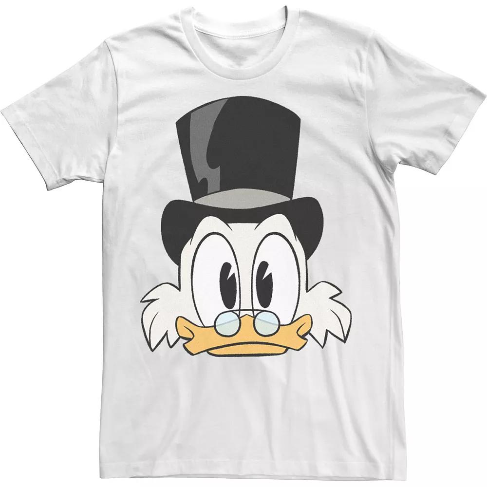Disney's DuckTales Scrooge McDuck Big Face Men's Tee,  Product Image