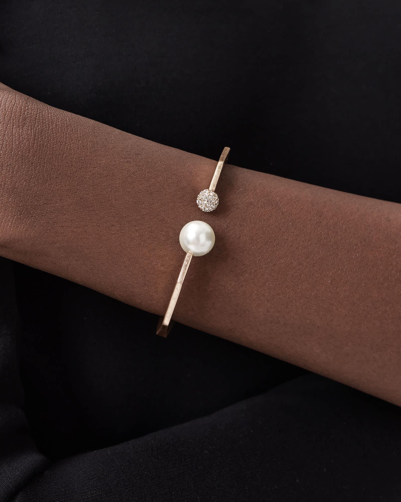 Ellie Hex Bracelet WARM BRASS | ALLSAINTS US Product Image