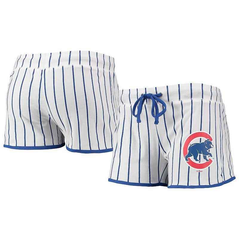 Womens Concepts Sport /Royal Chicago Cubs Vigor Sleep Shorts Product Image