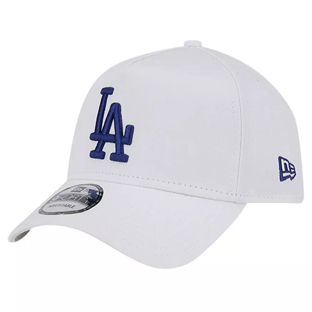 Men's New Era White Los Angeles Dodgers TC A-Frame 9FORTY Adjustable Hat Product Image