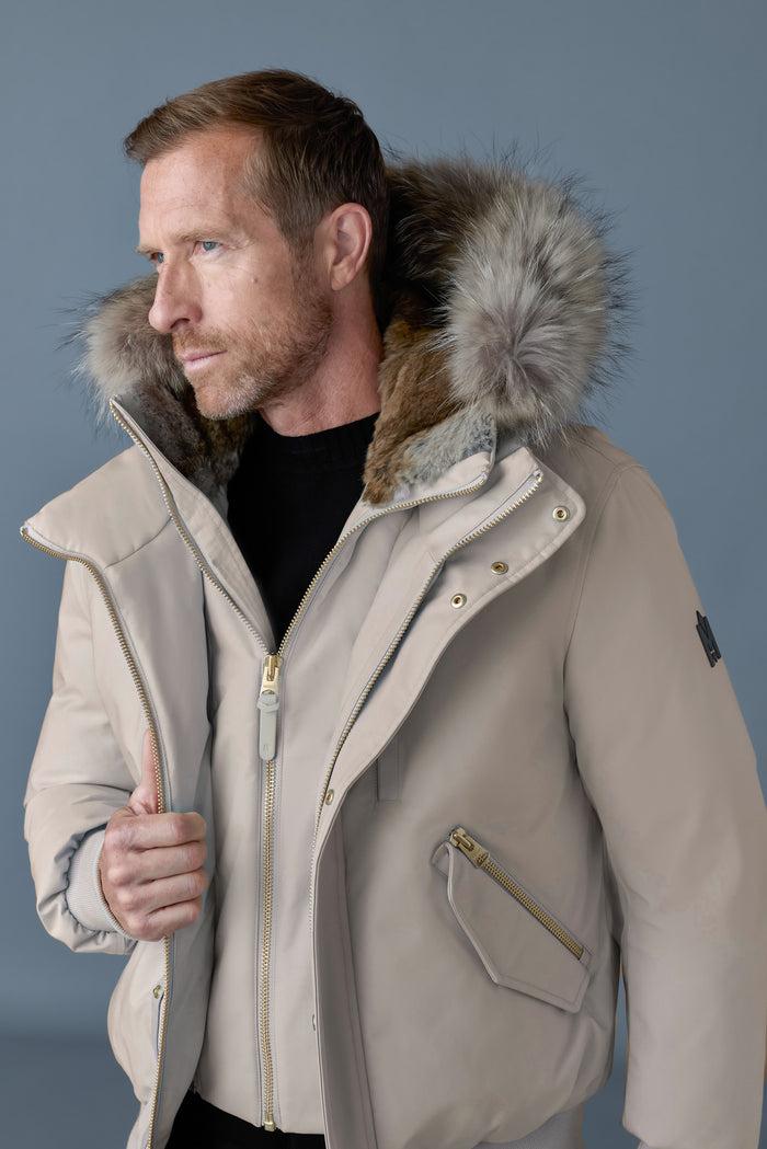 Mackage Dixon 2-in-1 Nordic Tech Down Bomber with Natural Fur Product Image