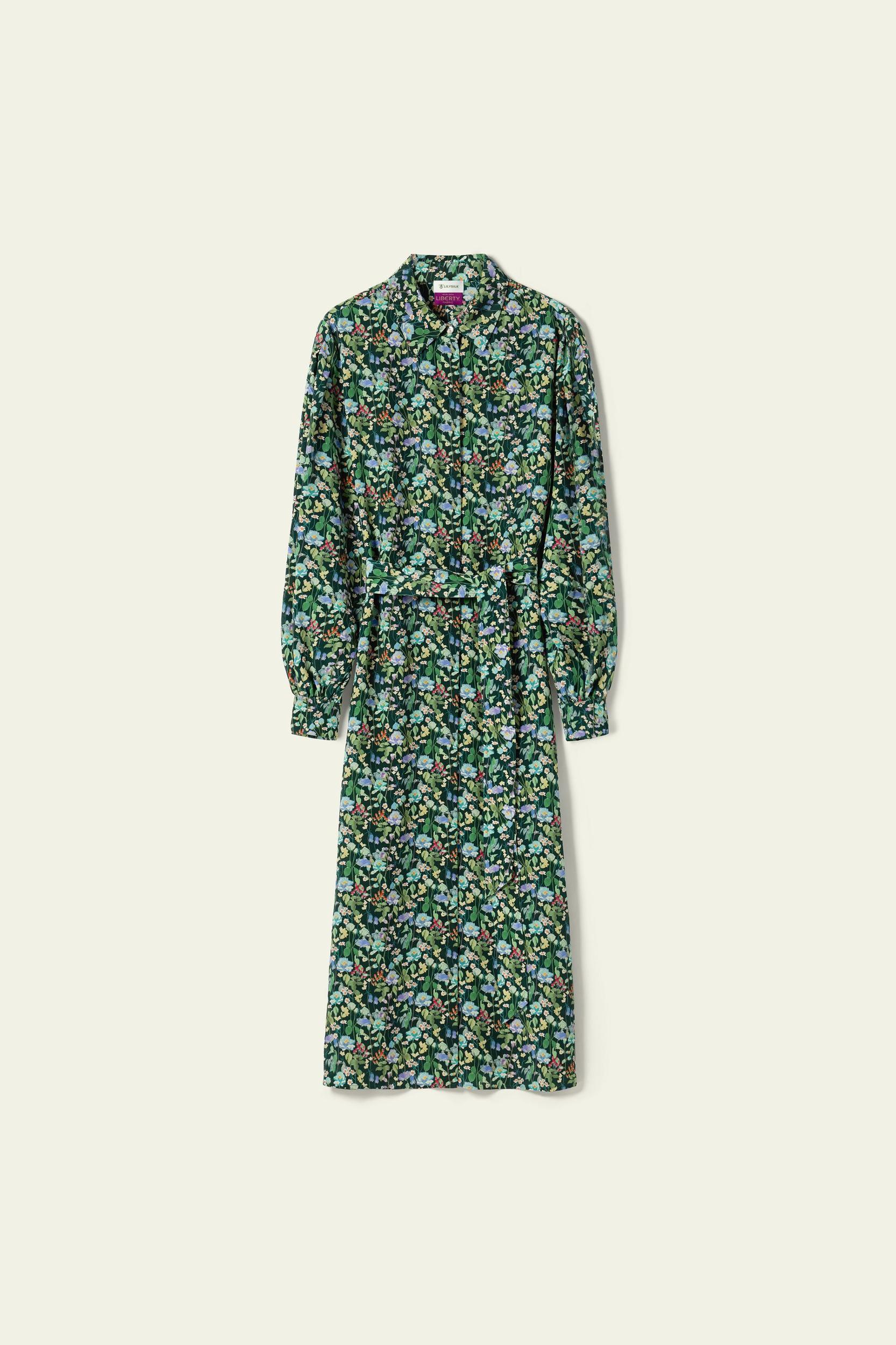 Fairytale Forest Midi-length Shirtdress - Made With Liberty Fabric Product Image