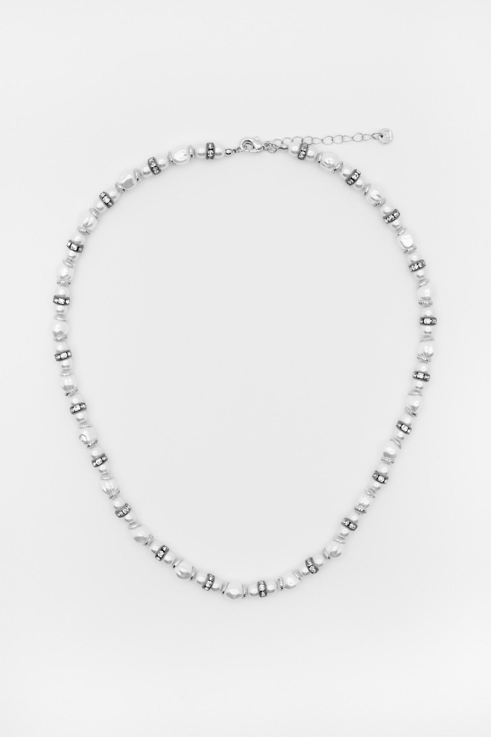 Faux pearl necklace Product Image