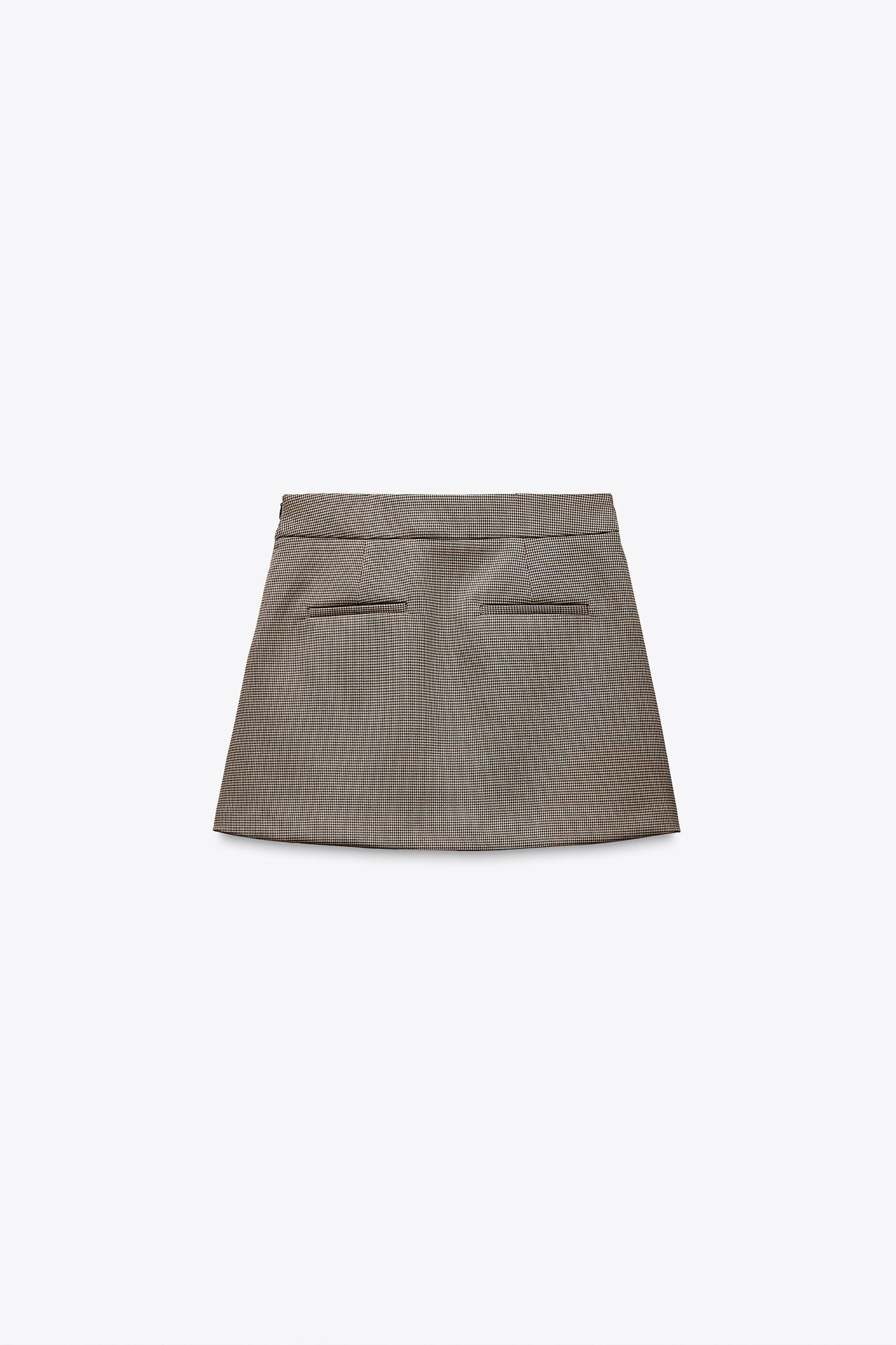 PLEATED MINI SKIRT ZW COLLECTION Product Image