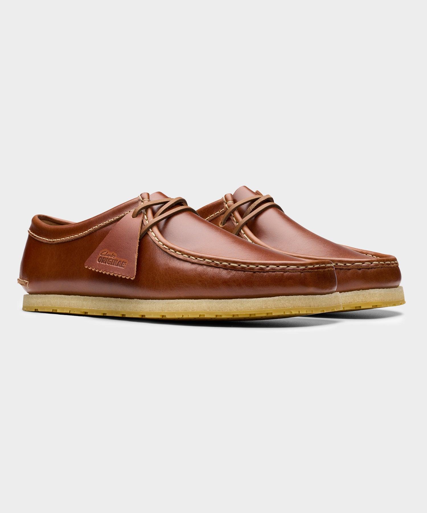 Clarks Godney Lace in British Tan Leather Product Image