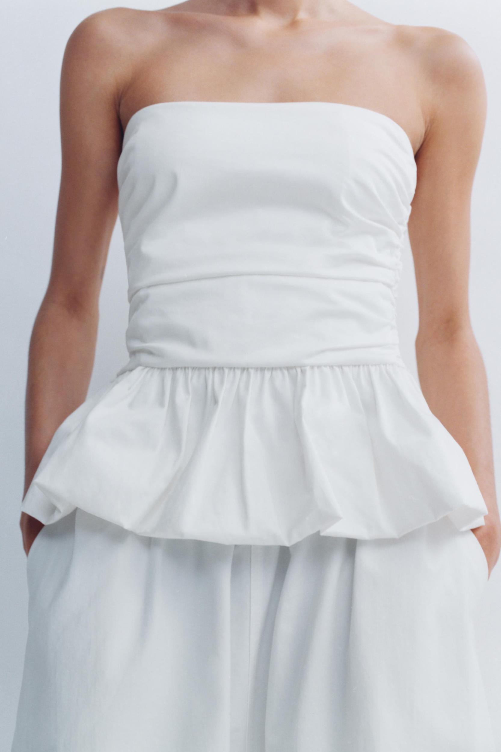 VOLUMINOUS POPLIN TOP Product Image