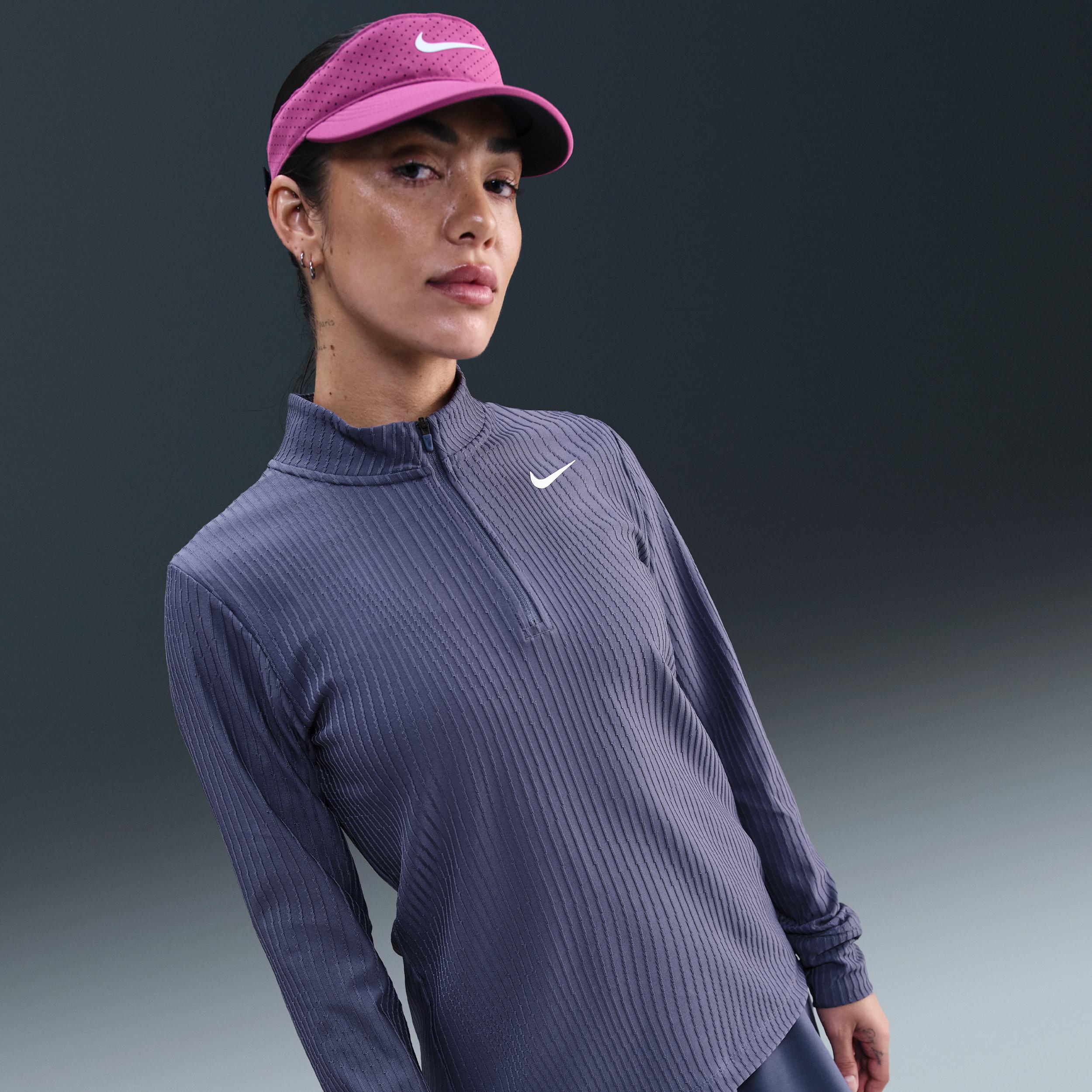 Nike Womens Tour Dri-FIT ADV 1/2-Zip Golf Top | HF6582-508 Product Image