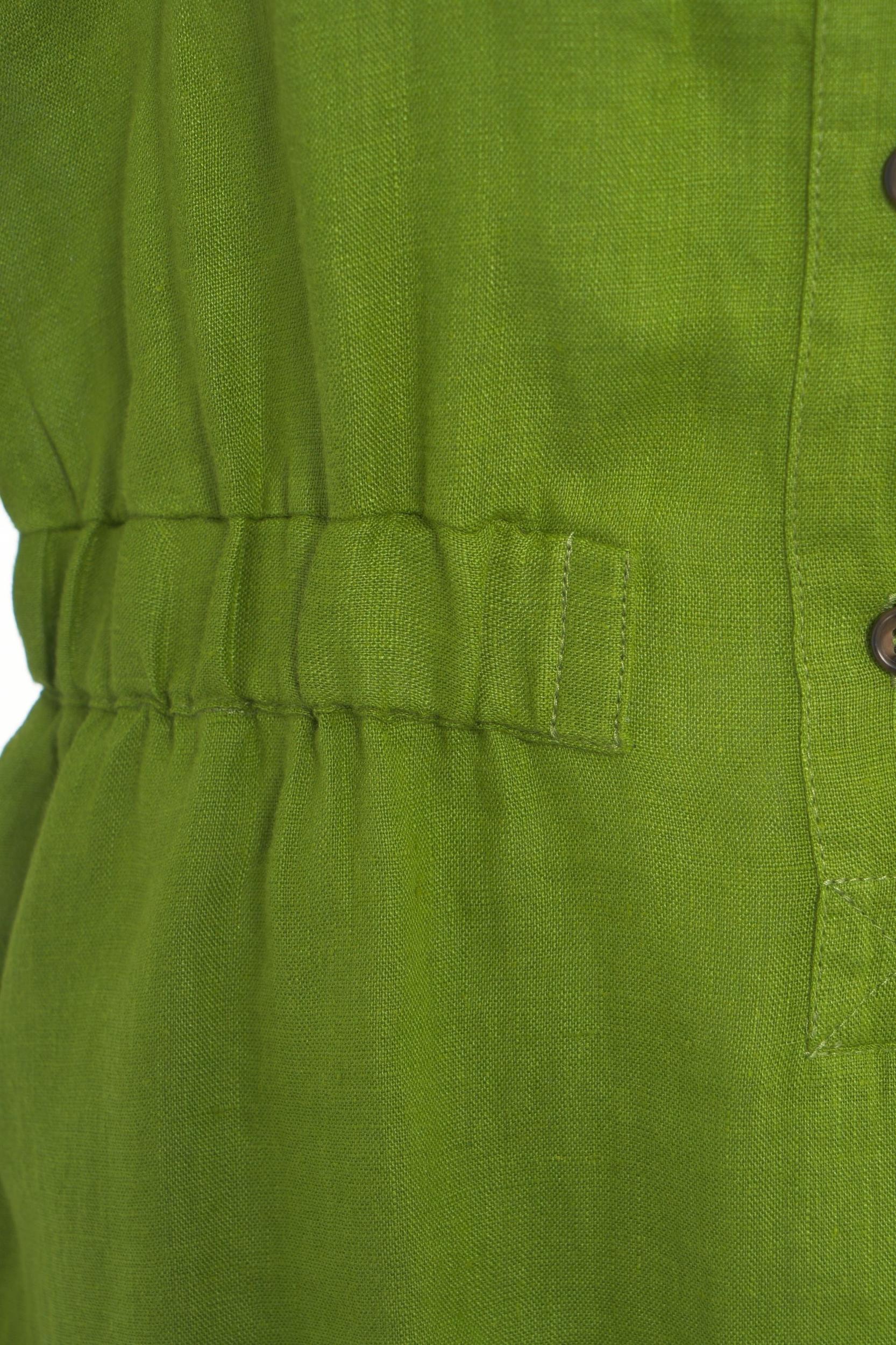 Linen chemisier dress Product Image